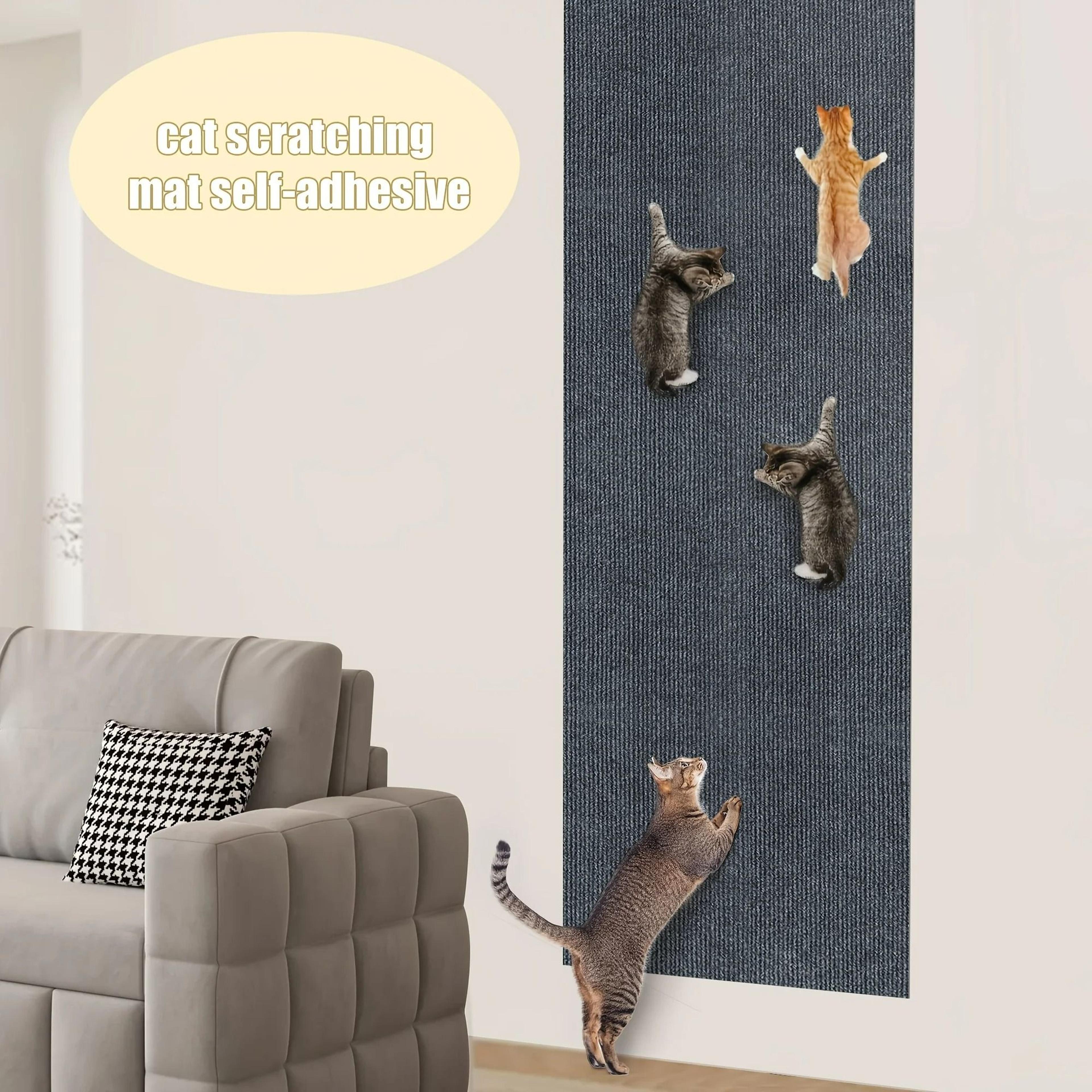 CustomFit SelfAdhesive Cat Scratching Mat 0