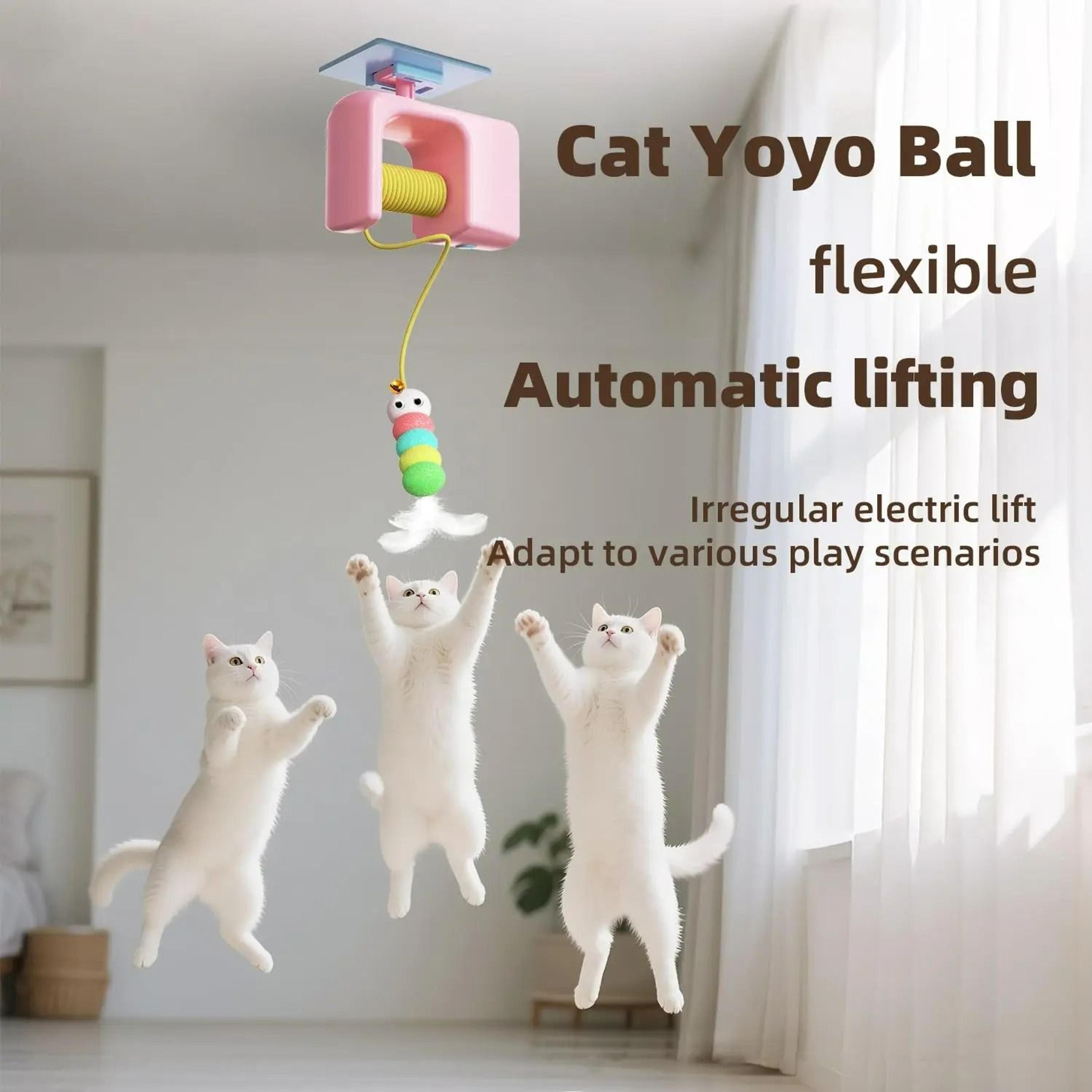 Electric Smart Hanging Door YoYo Cat Toy 2