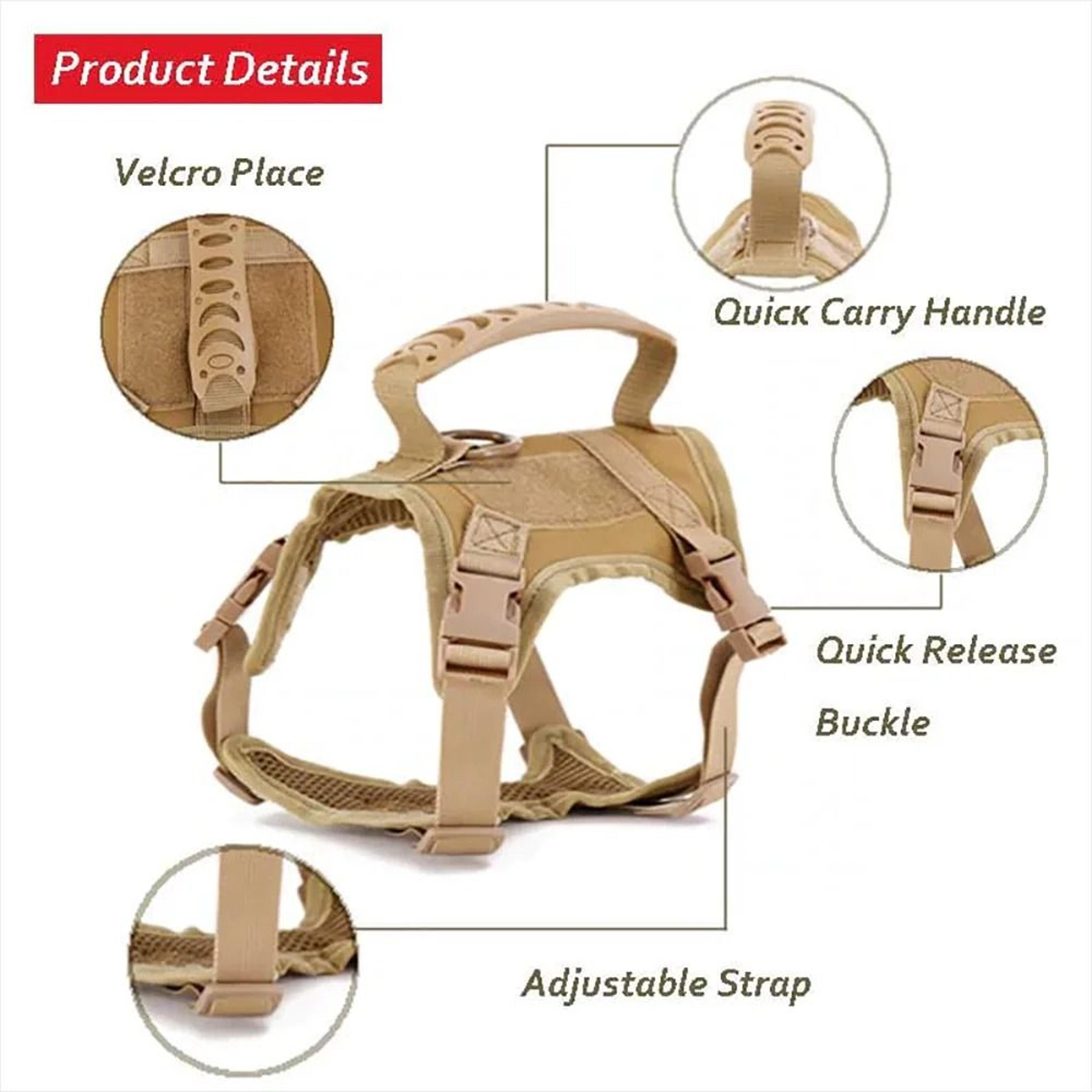 Elite Tactical EscapeProof Cat Harness And Leash Set 4