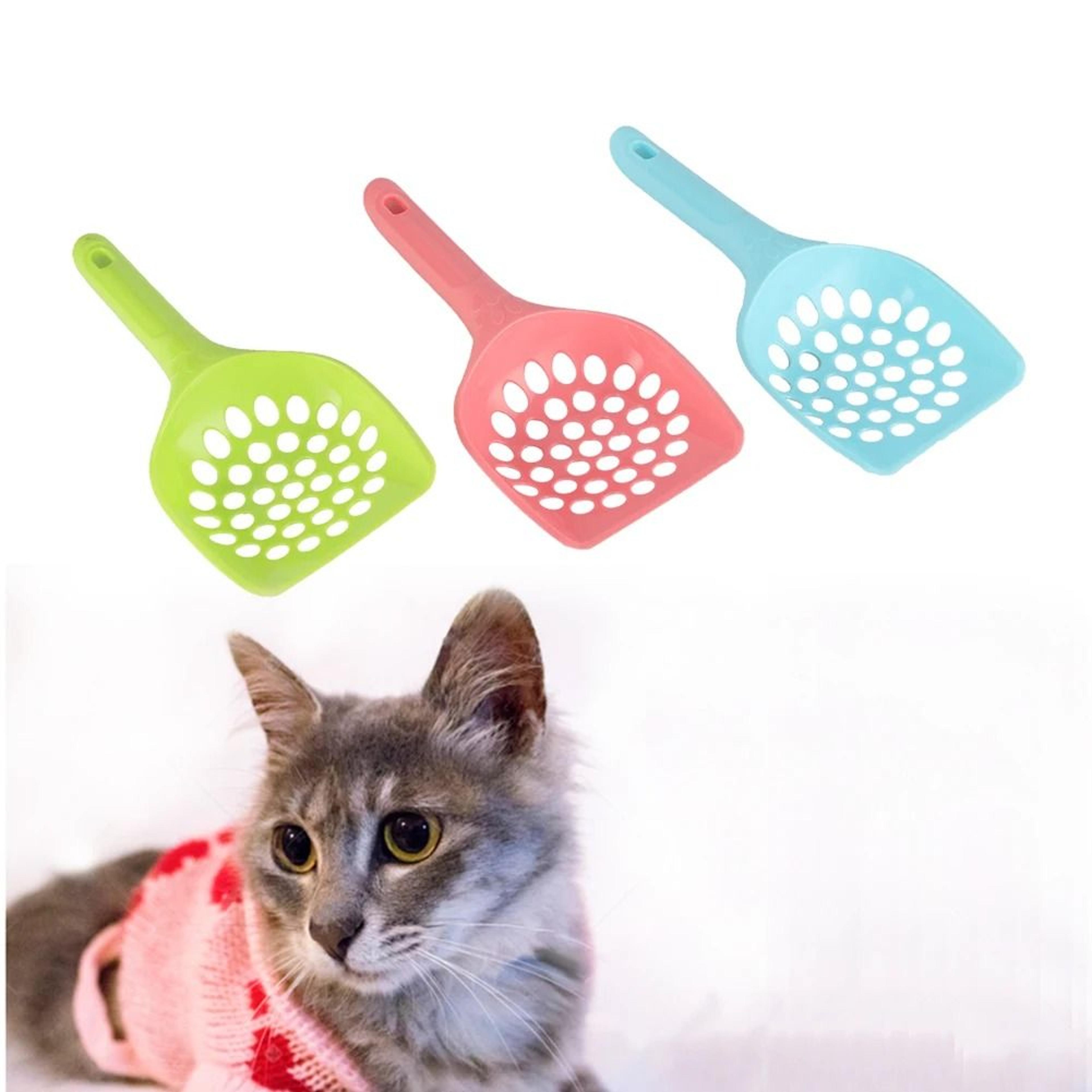 durable heavy-duty cat litter scoop