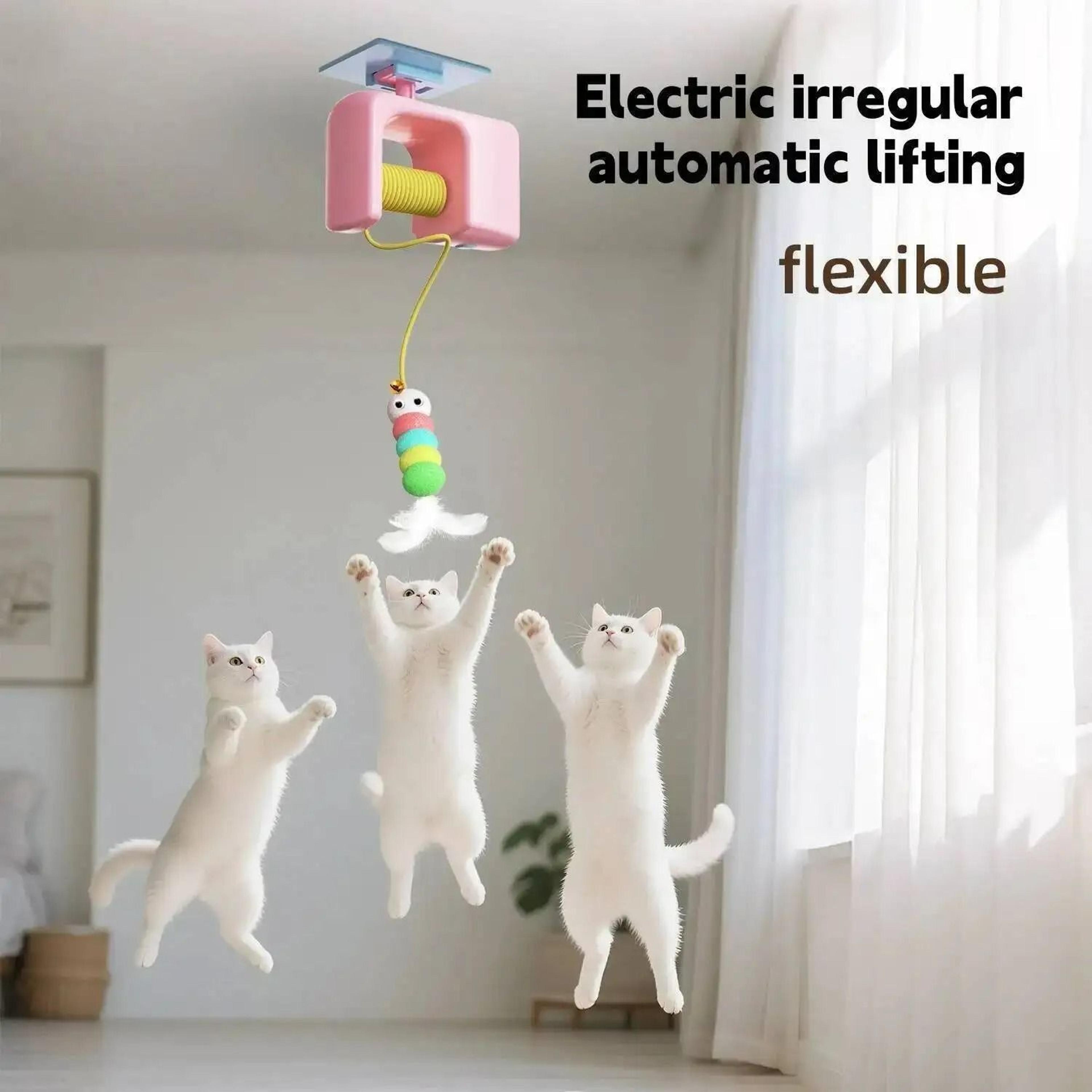 smart hanging door electric auto-swing cat toy