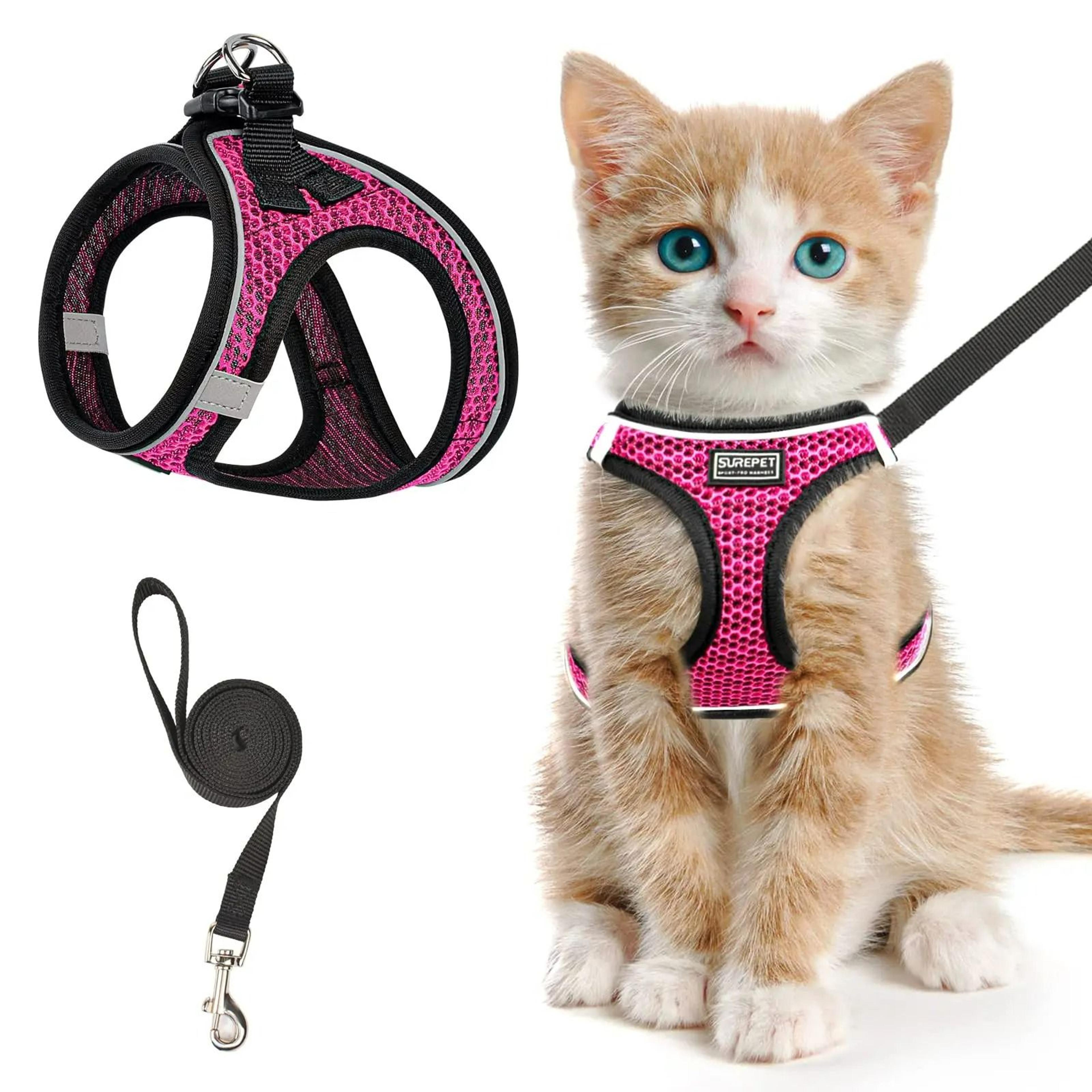 EscapeProof Reflective Cat Harness And Leash Set 9