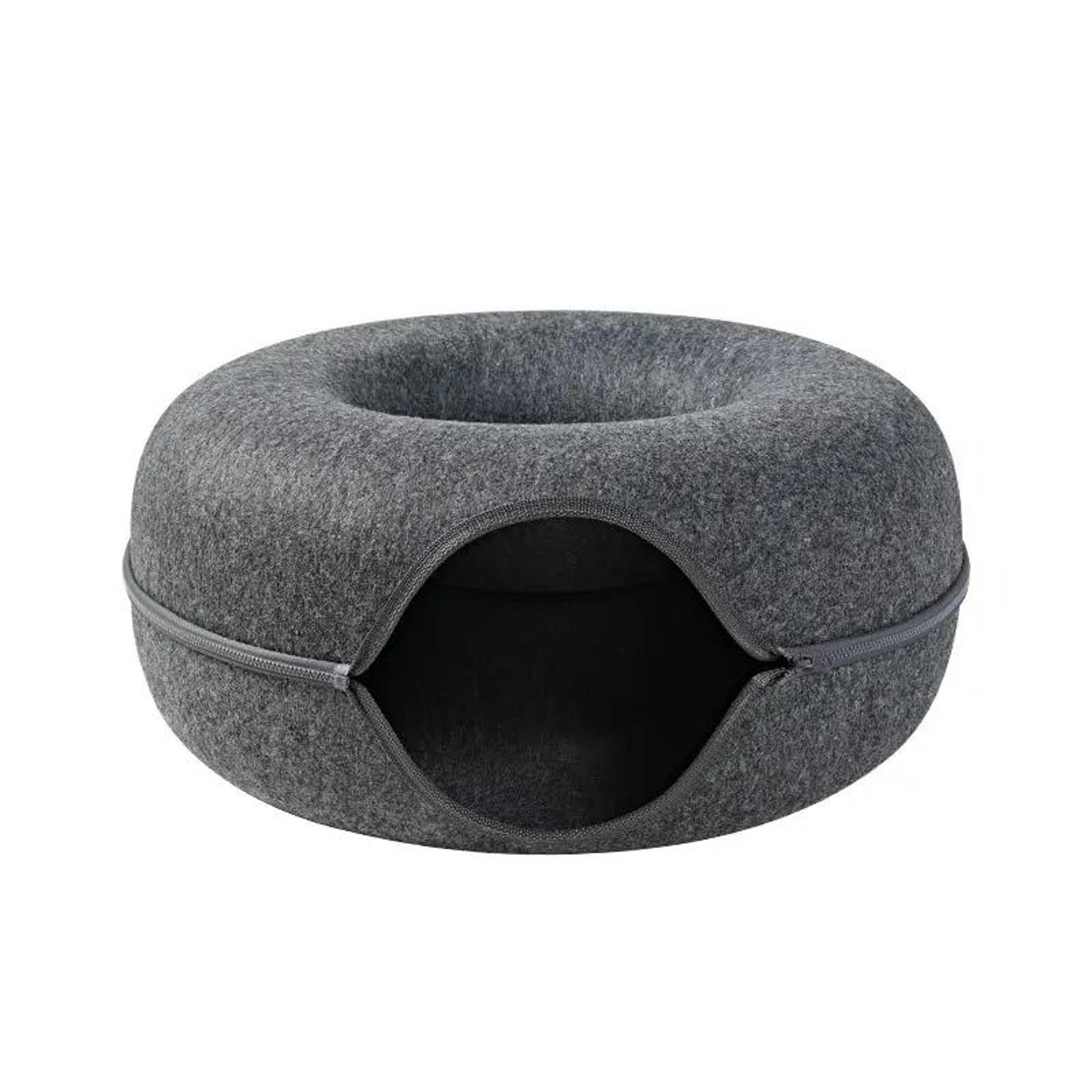 Donut Felt Cat Tunnel Bed  Cave 8
