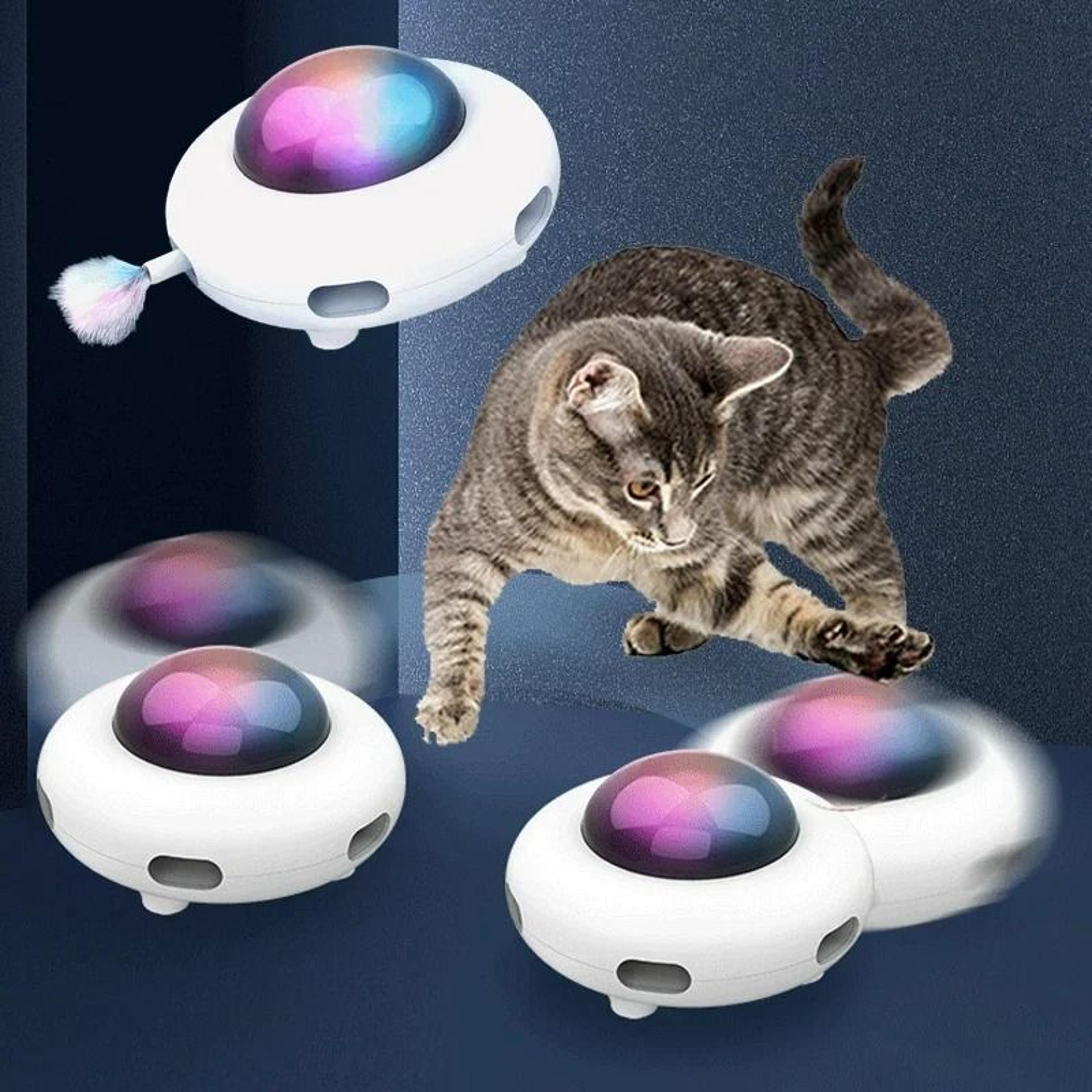 Smart UFO Interactive Feather Teaser 3
