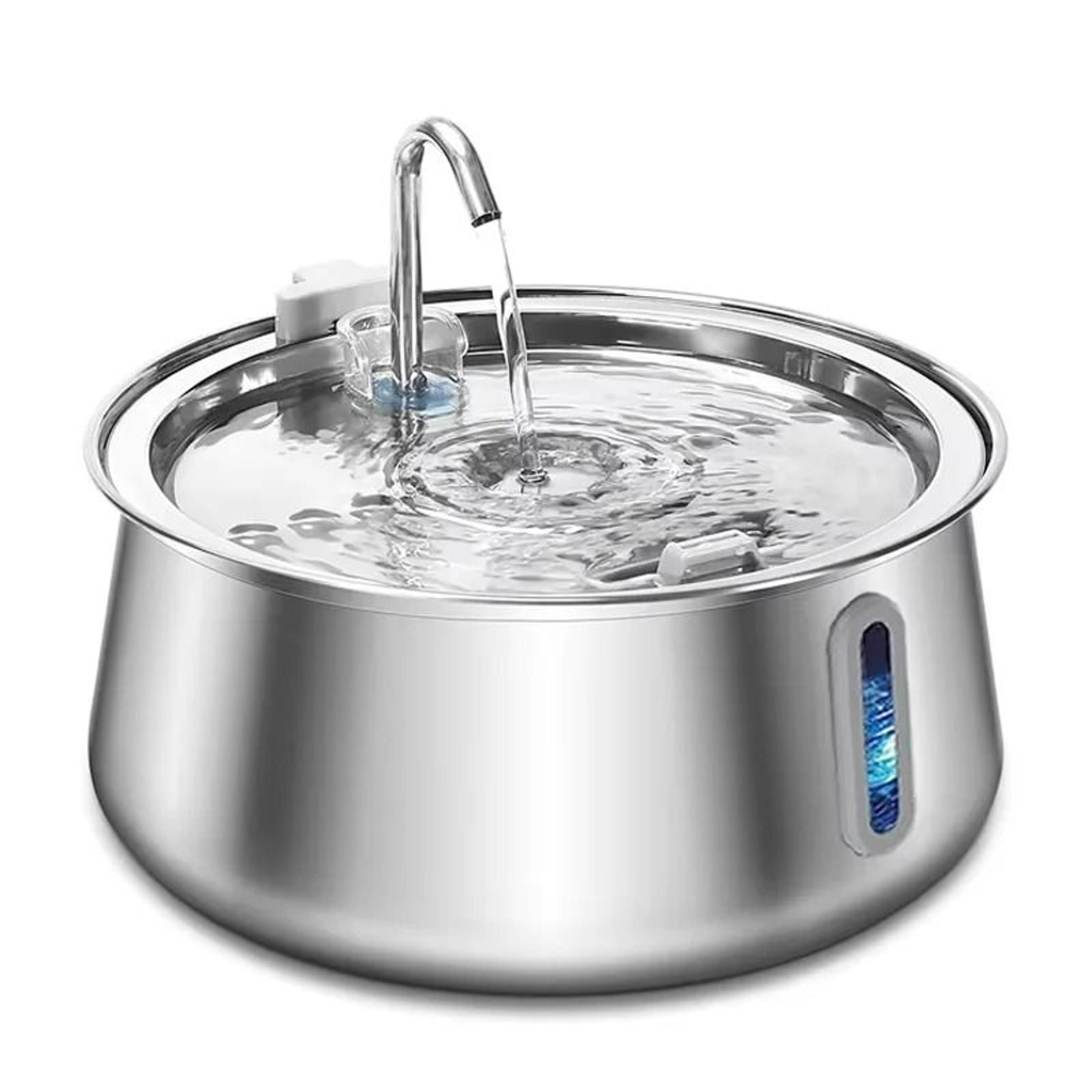 4L Stainless Steel UltraQuiet Automatic Pet Fountain 7