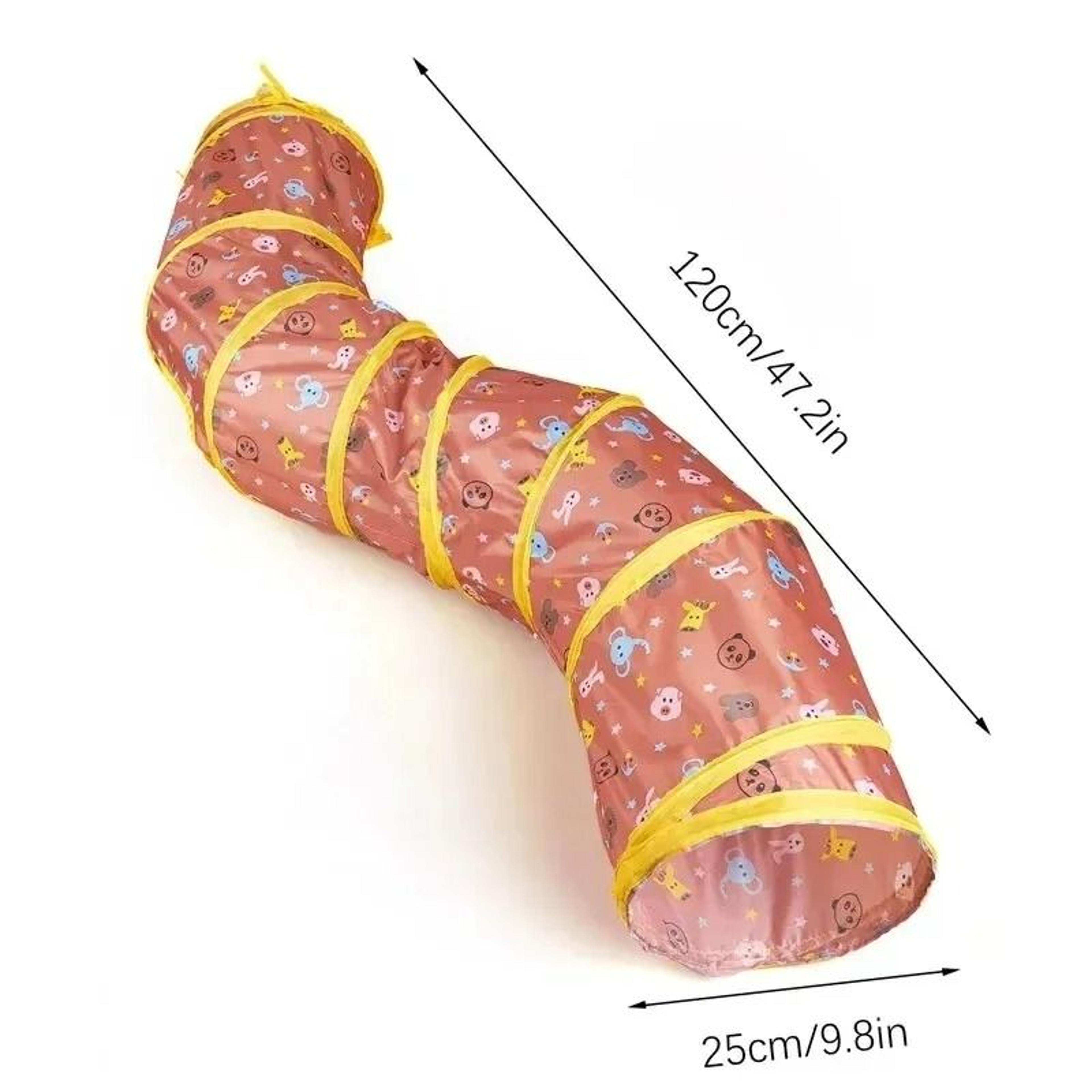 SShape Collapsible Interactive Pet Tunnel 12