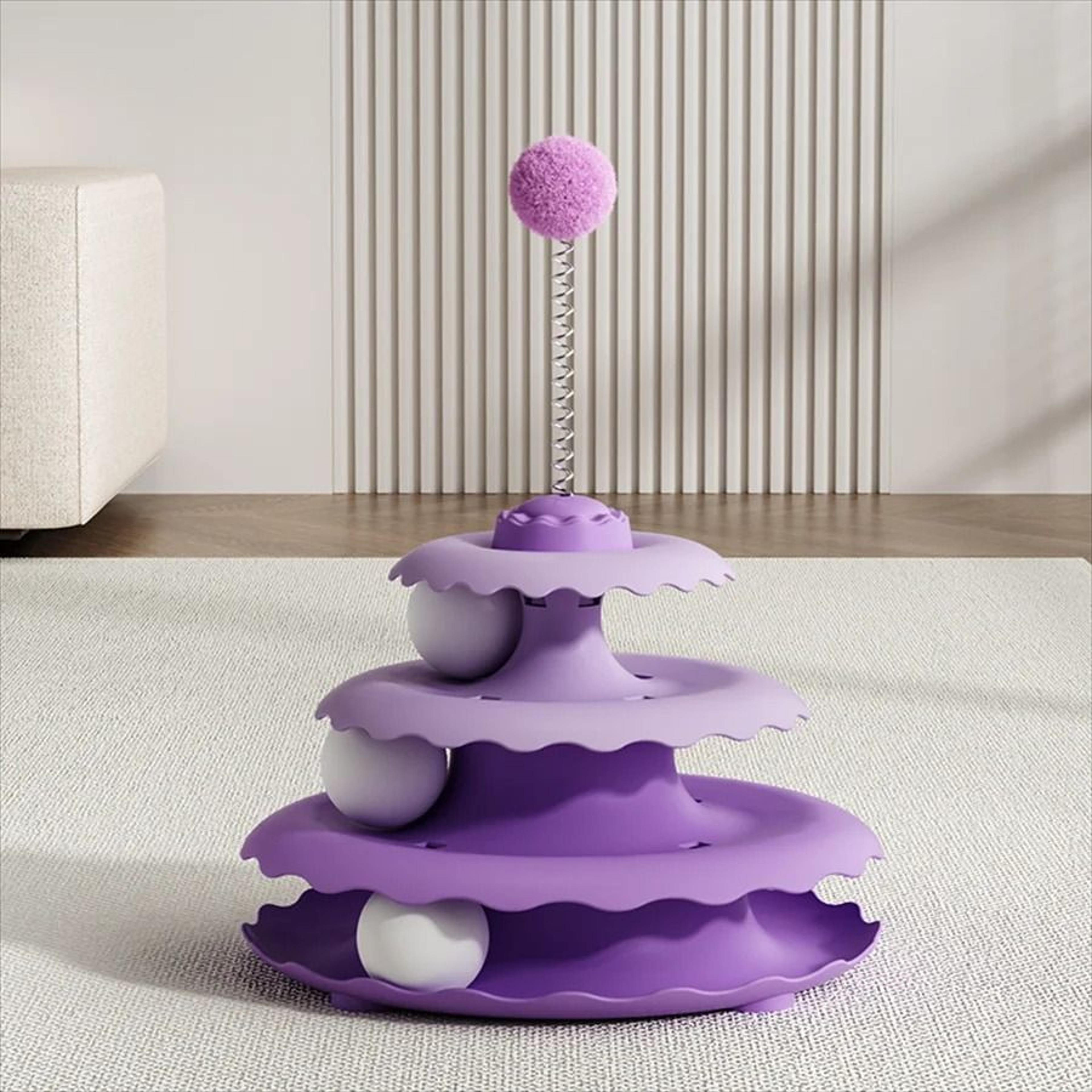 MultiLevel Interactive Cat Turntable  Teaser Station 10