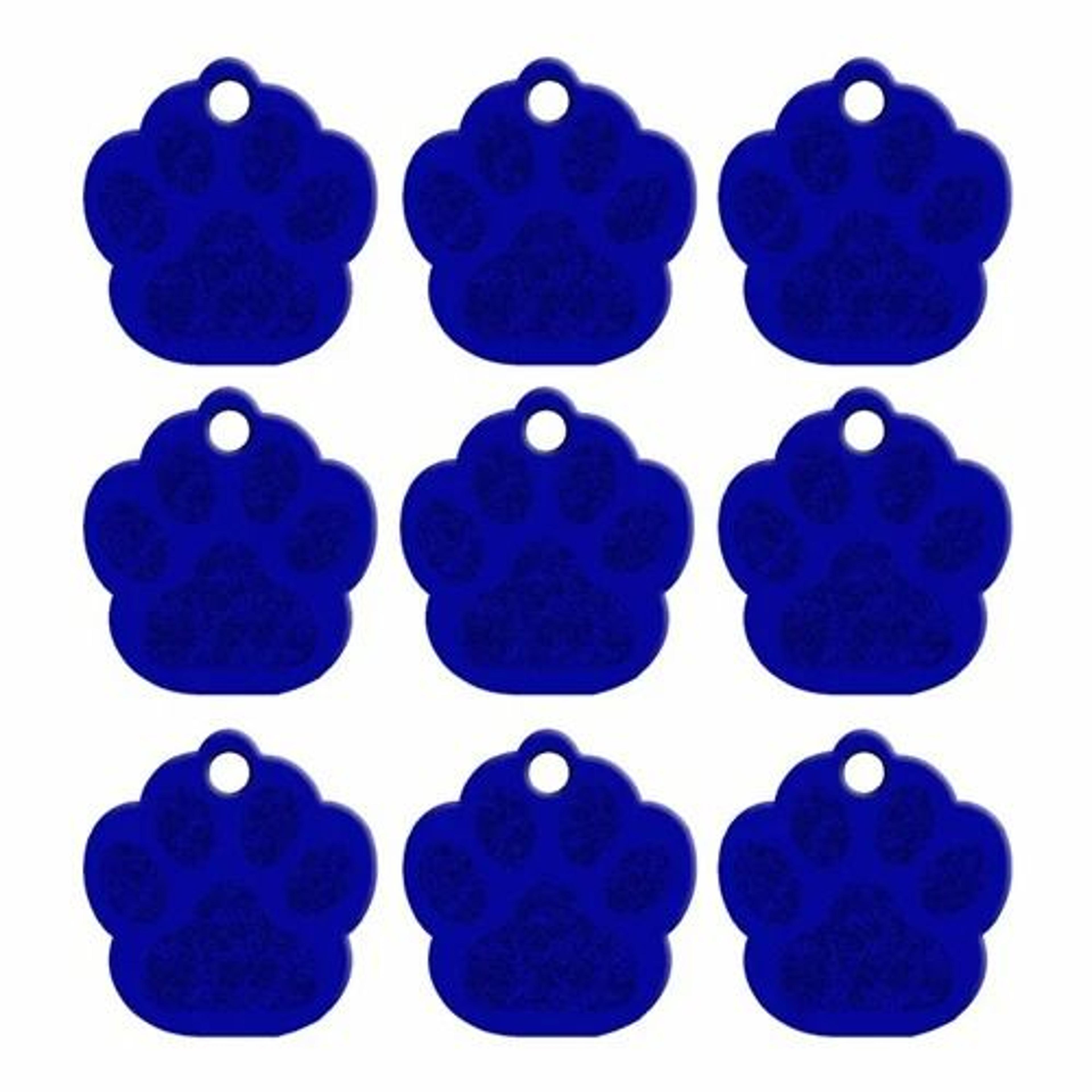20Piece Bulk Personalized PawShape Pet ID Tags 11