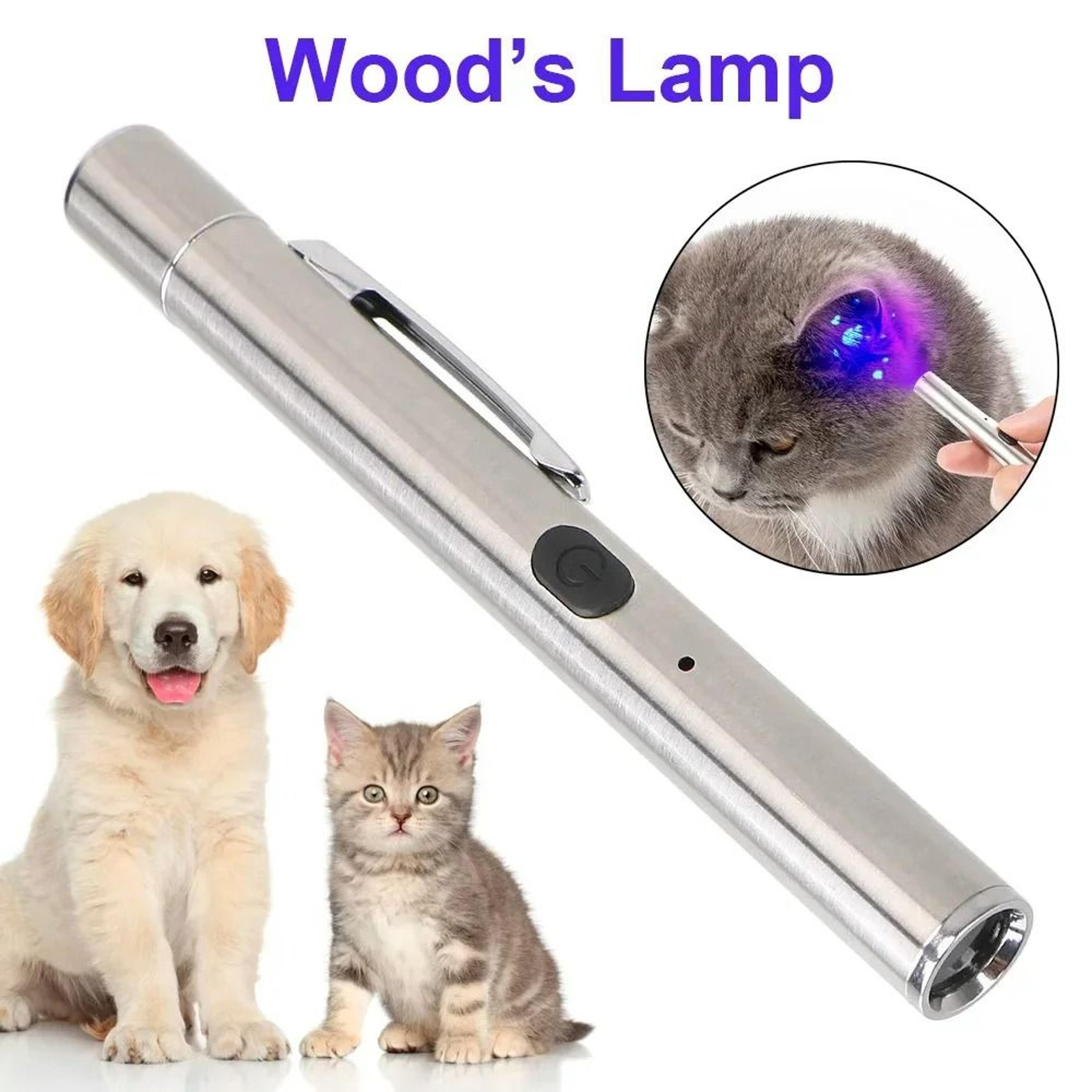 professional 365nm uv woods lamp for pet skin health
