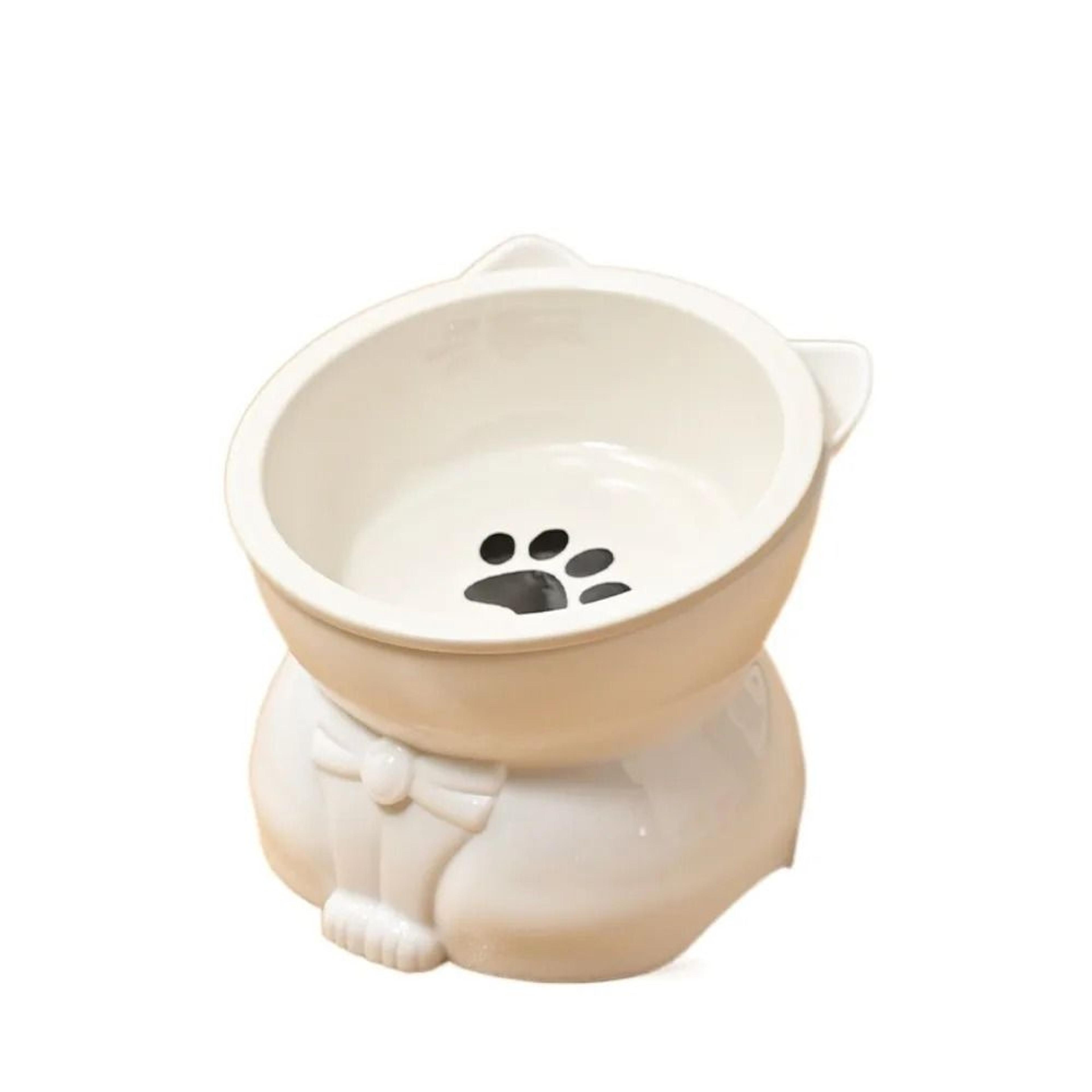 Creative Slanted Ceramic Pet Feeding Basin 6