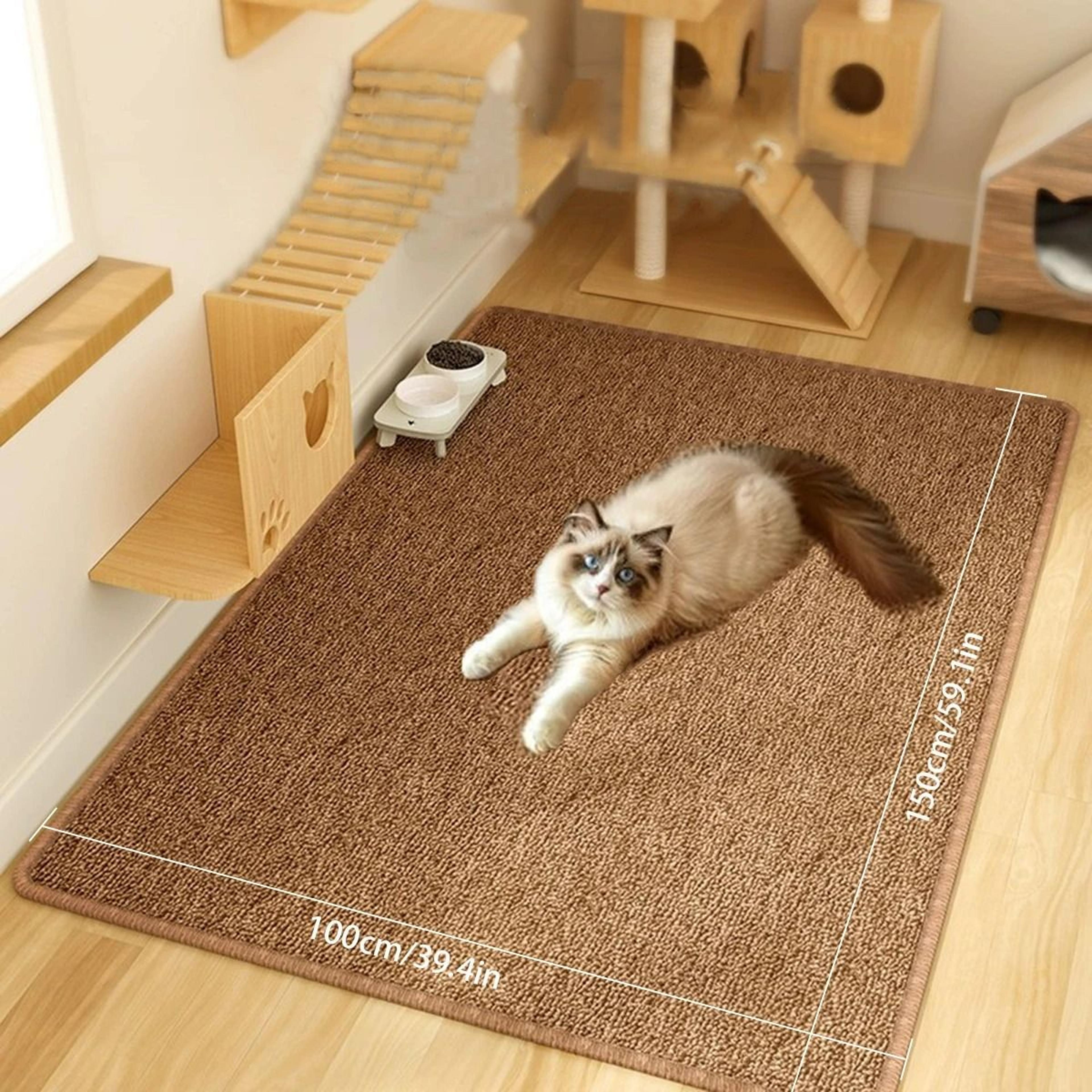HeavyDuty NonSlip Cat Scratching Carpet  Sofa Protector 6