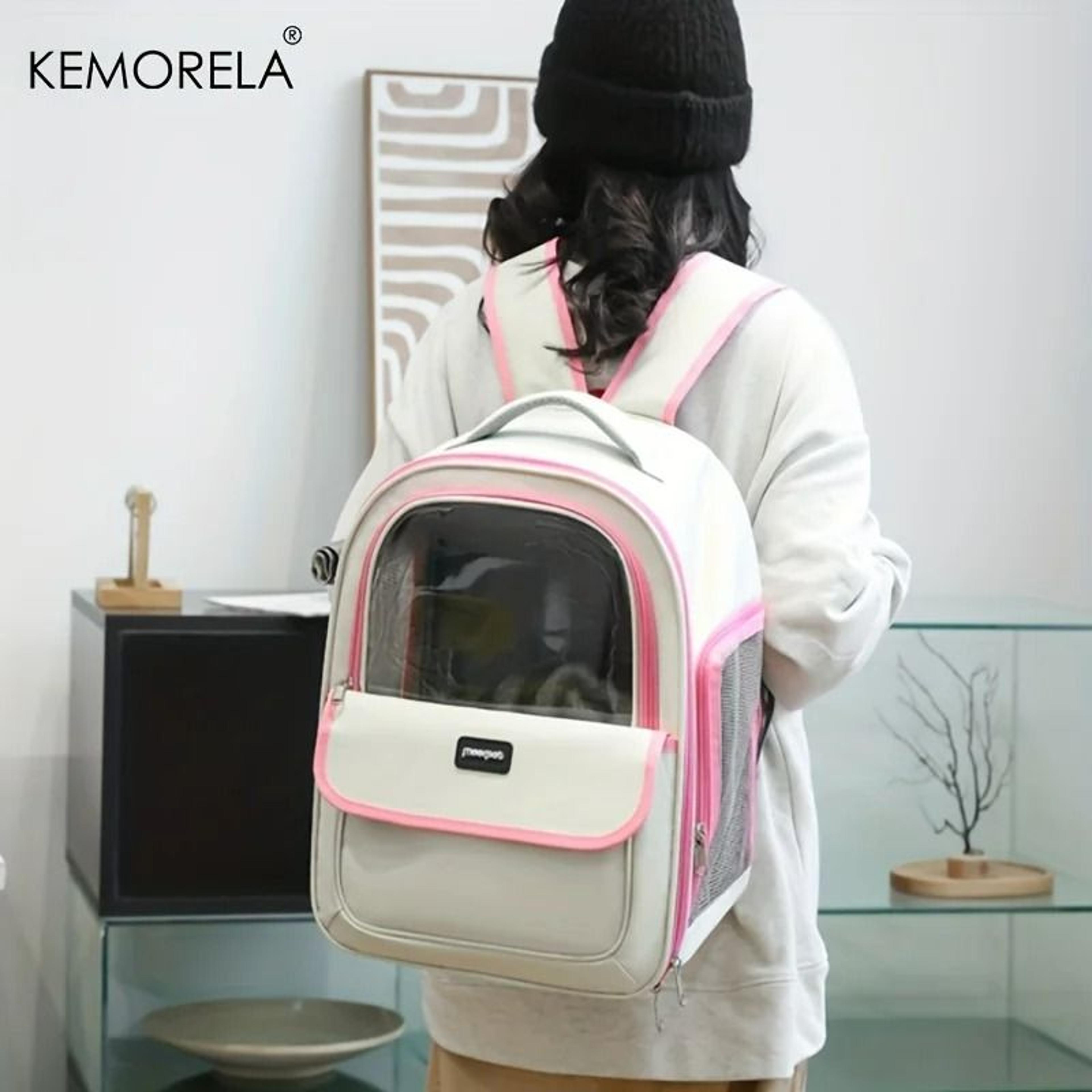 Large Capacity Portable Foldable Pet Travel Backpack 5