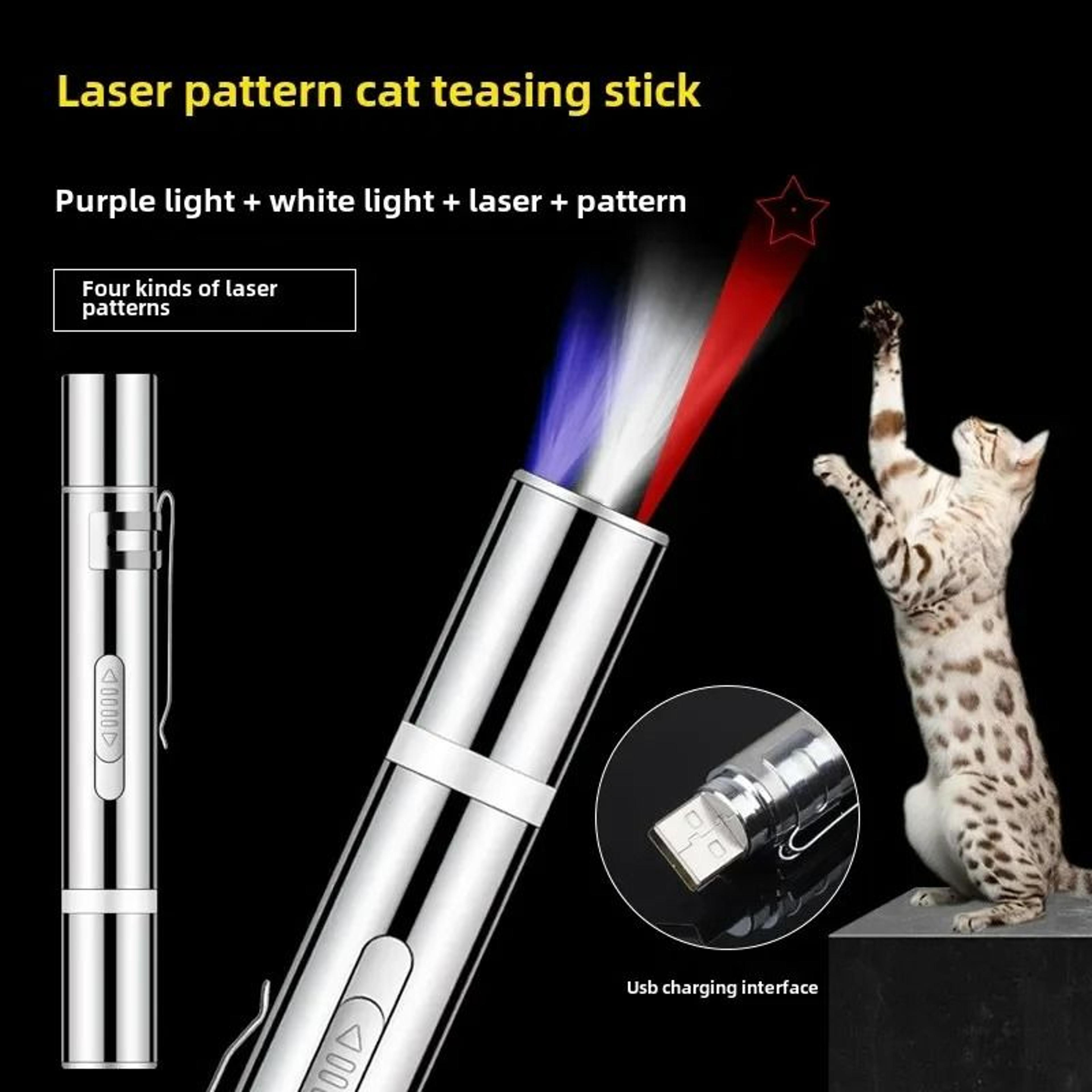 3in1 Multifunctional Laser Pointer  Interactive Cat Toy 1