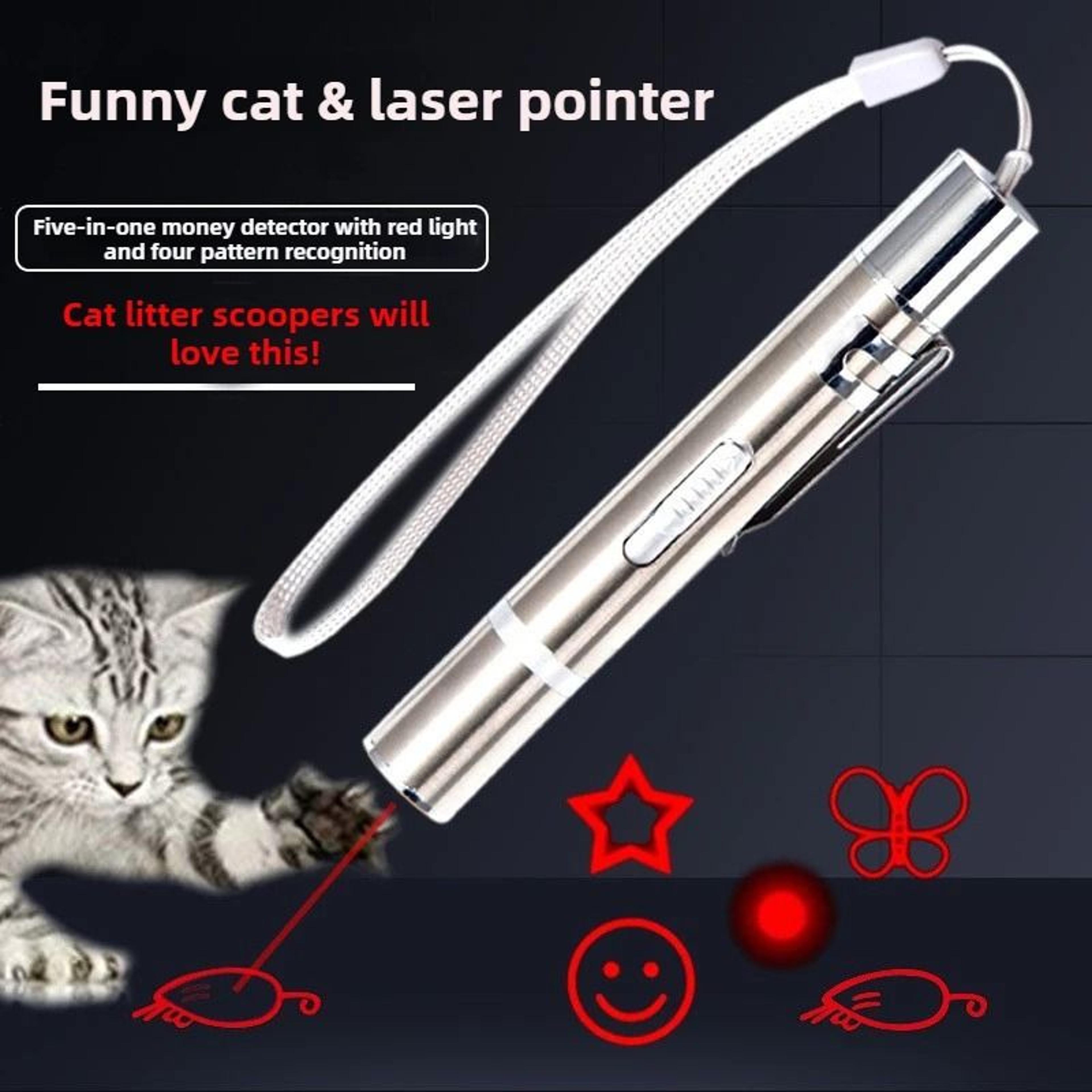3in1 Multifunctional Laser Pointer  Interactive Cat Toy 4