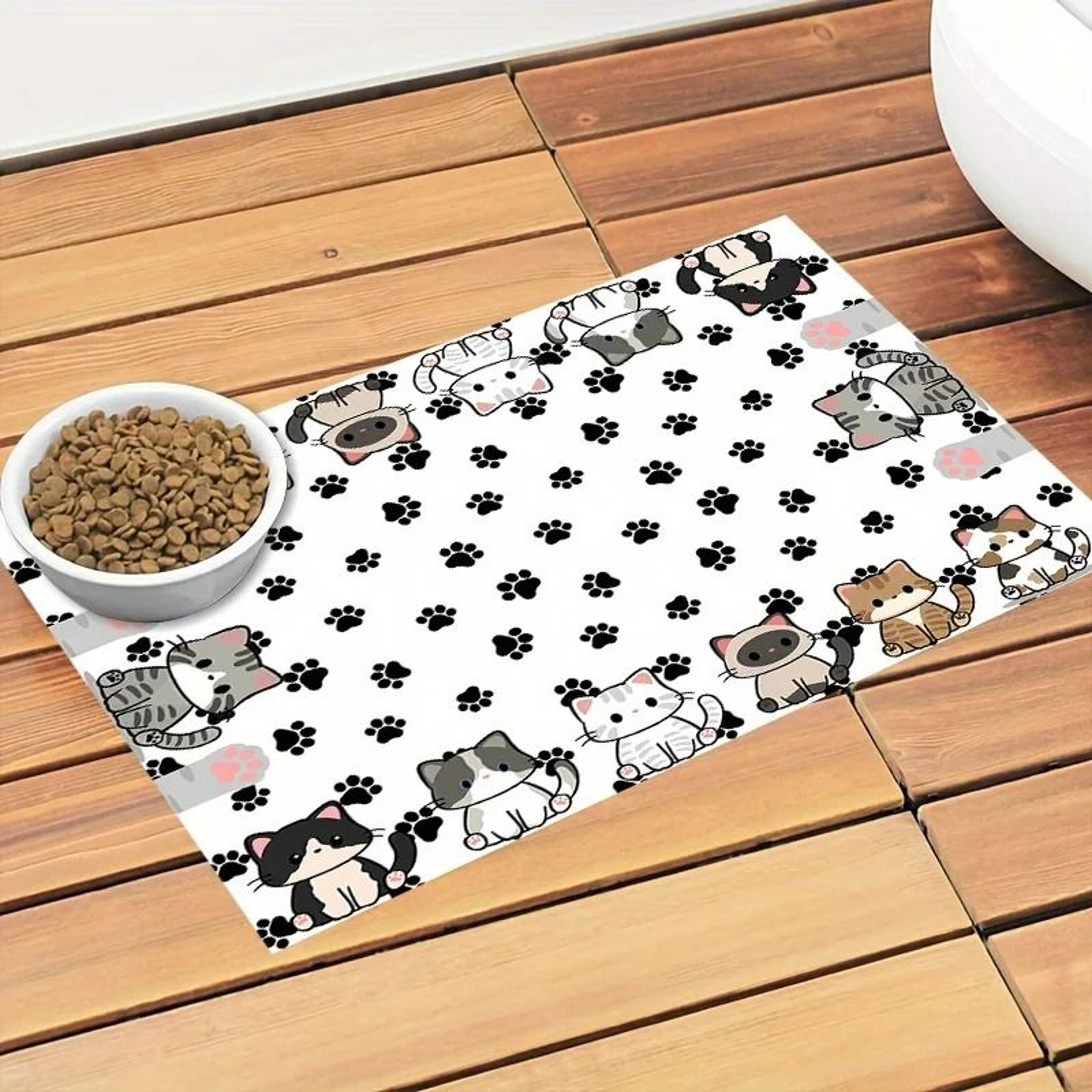 Cartoon QuickDry Diatomaceous Earth Pet Mat 3