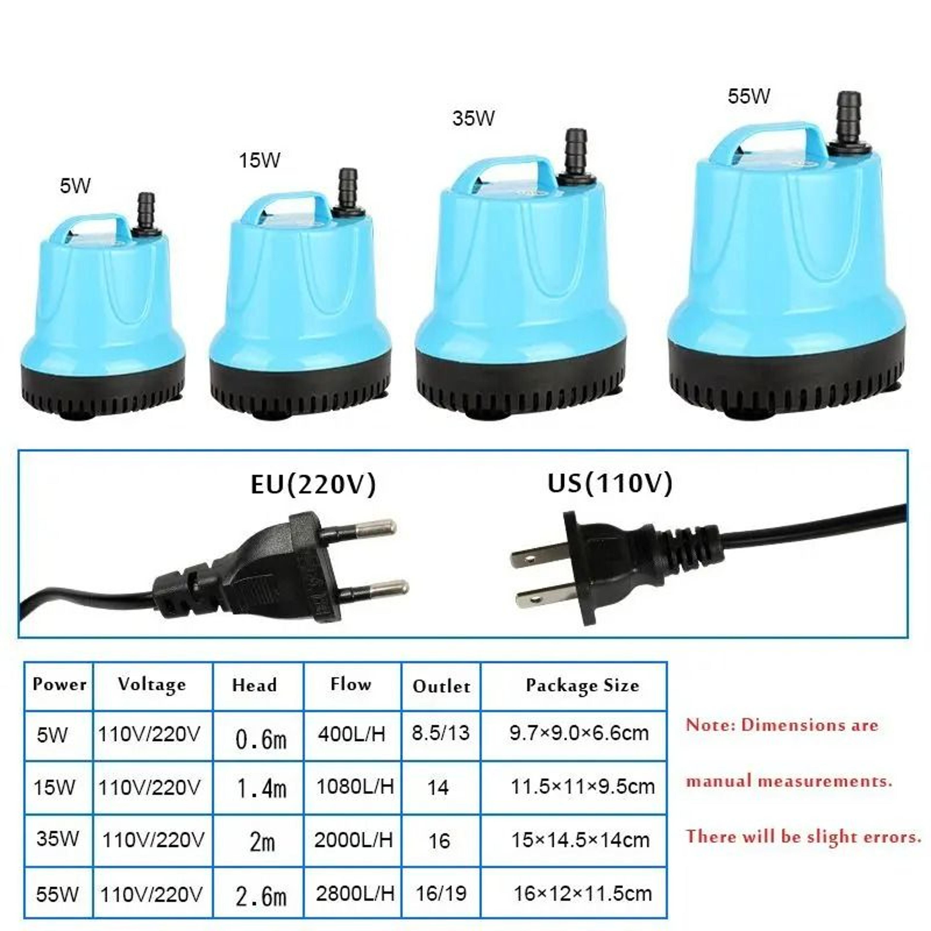 Mini Submersible Fish Tank Water Pump With Integrated Filter And Bottom Suction 7
