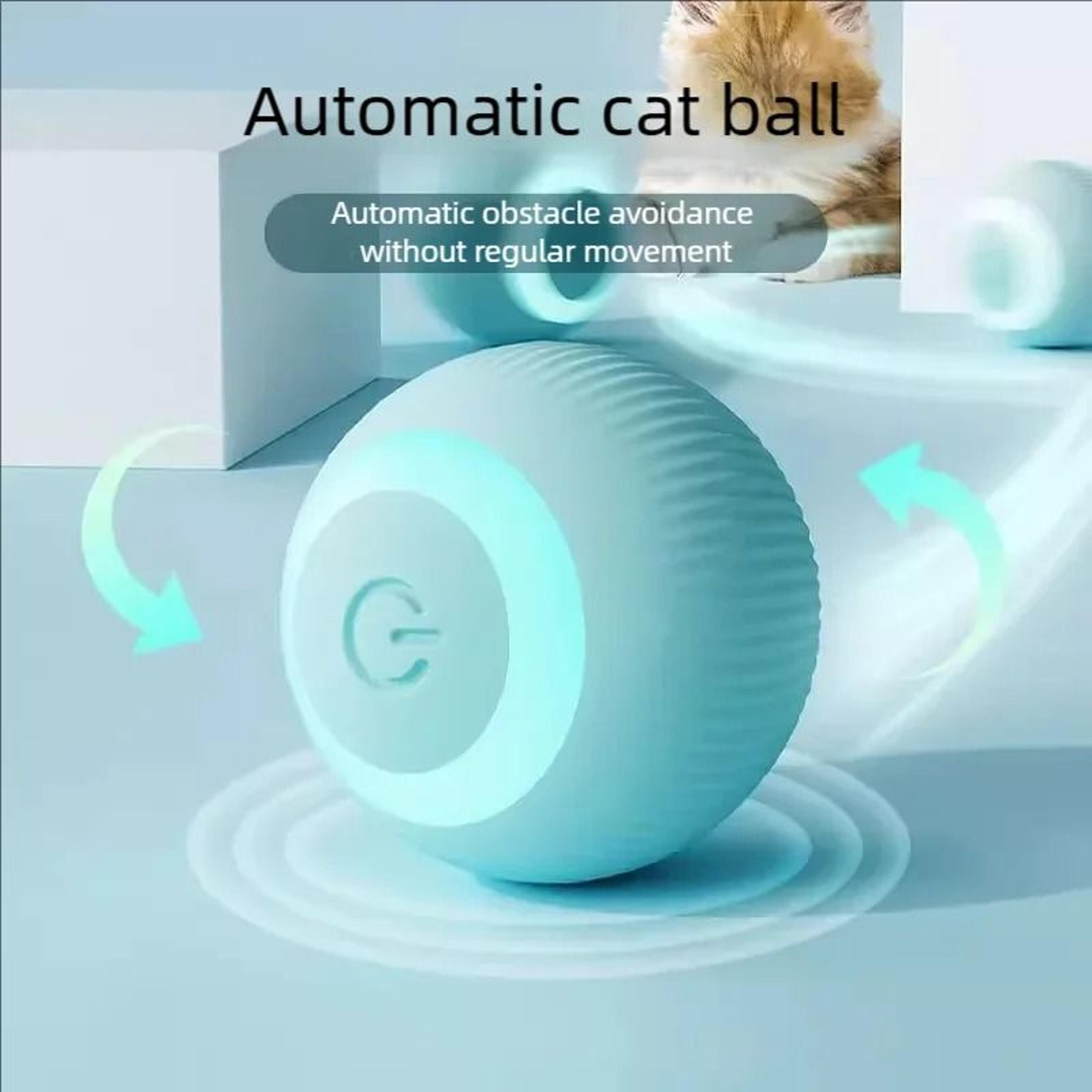Smart Automatic Rolling Ball Interactive Electric Toy For Indoor Cats 0