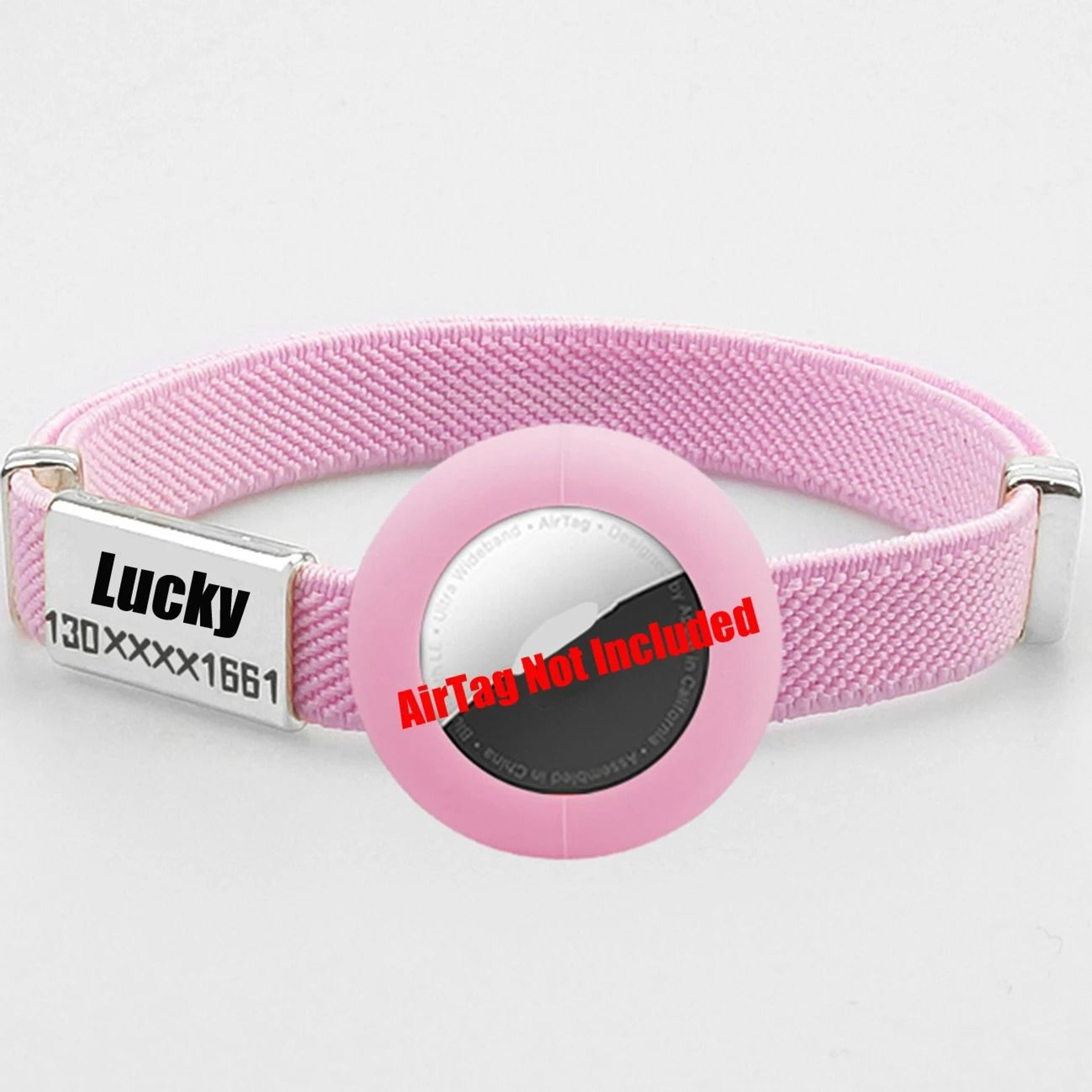 Fashion Airtag Cat Collar With Elastic Safety And Customized ID Tag 10