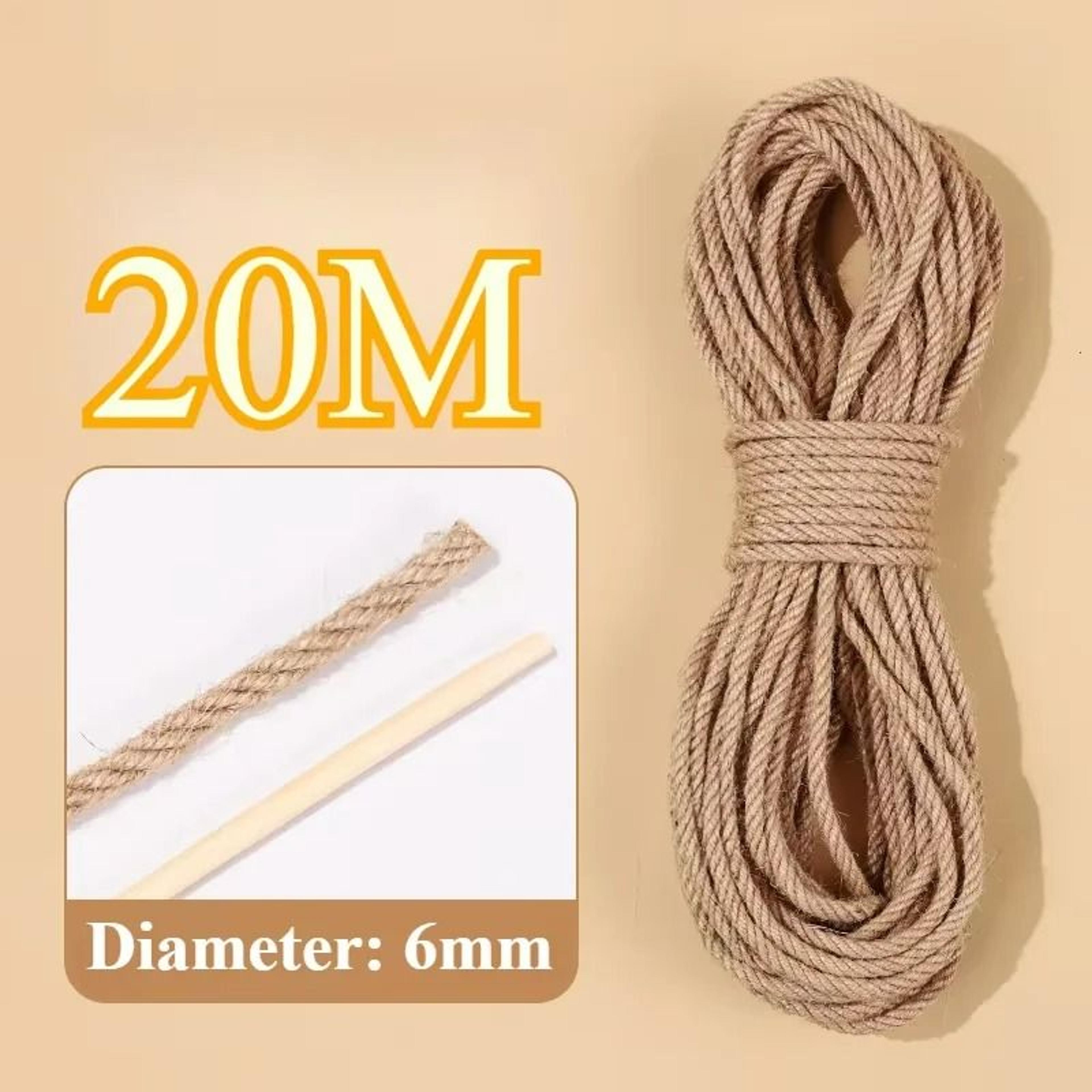 DIY Natural Sisal Rope For Cat Scratching Posts And Climbing Frames 9