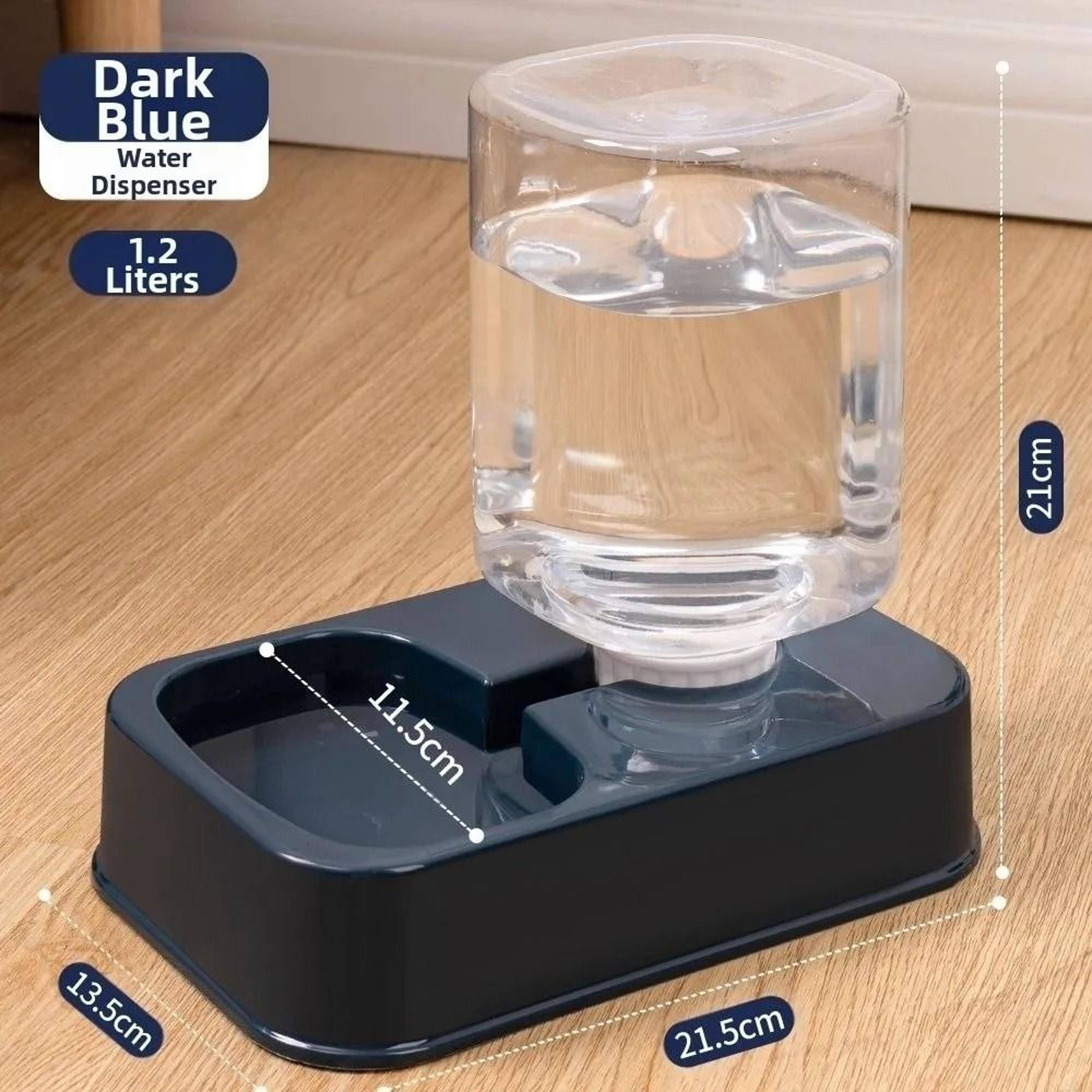 Automatic GravityFed Pet Food And Water Dispenser Set 7