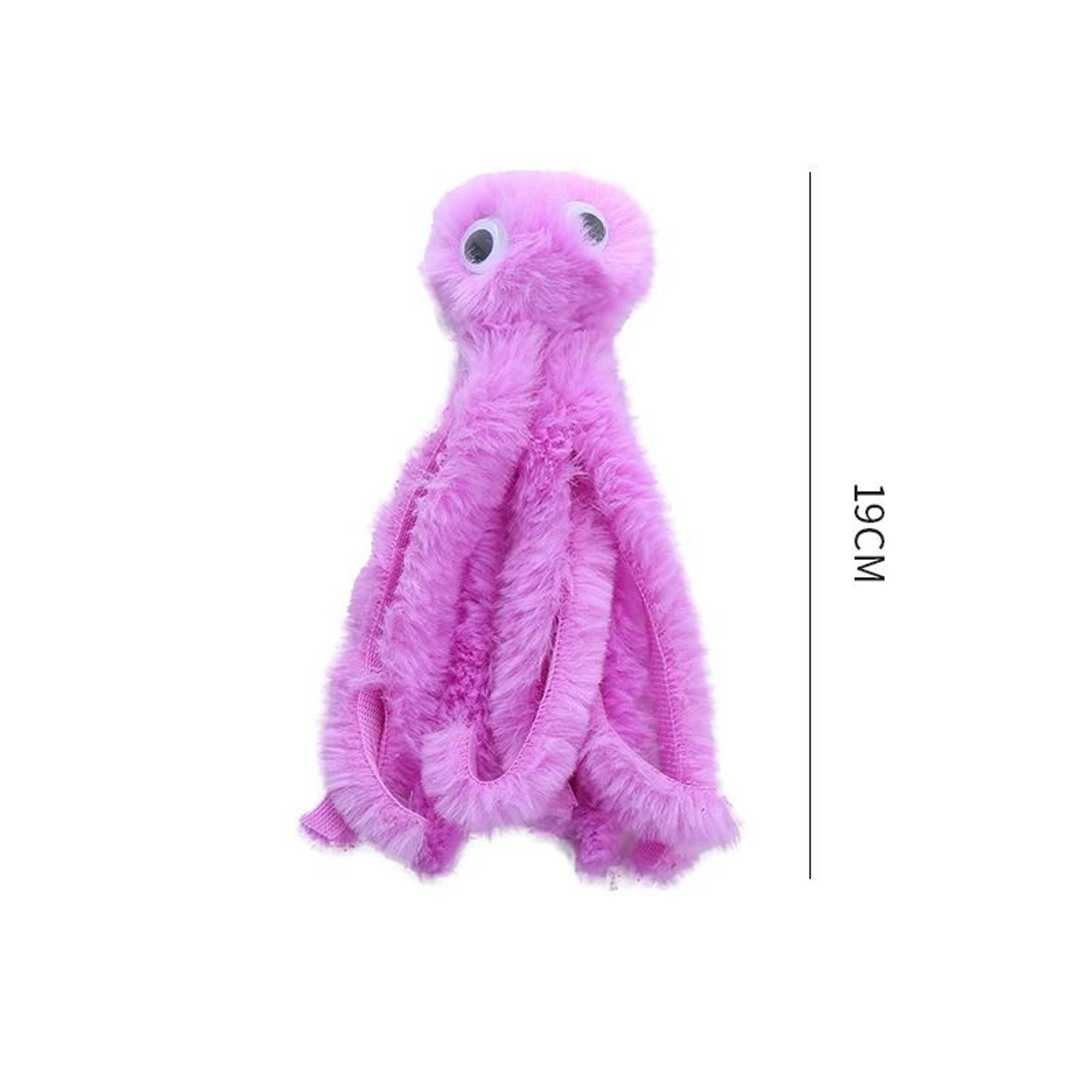 Interactive Plush Octopus Cat Toy For Healthy Biting  Play 10