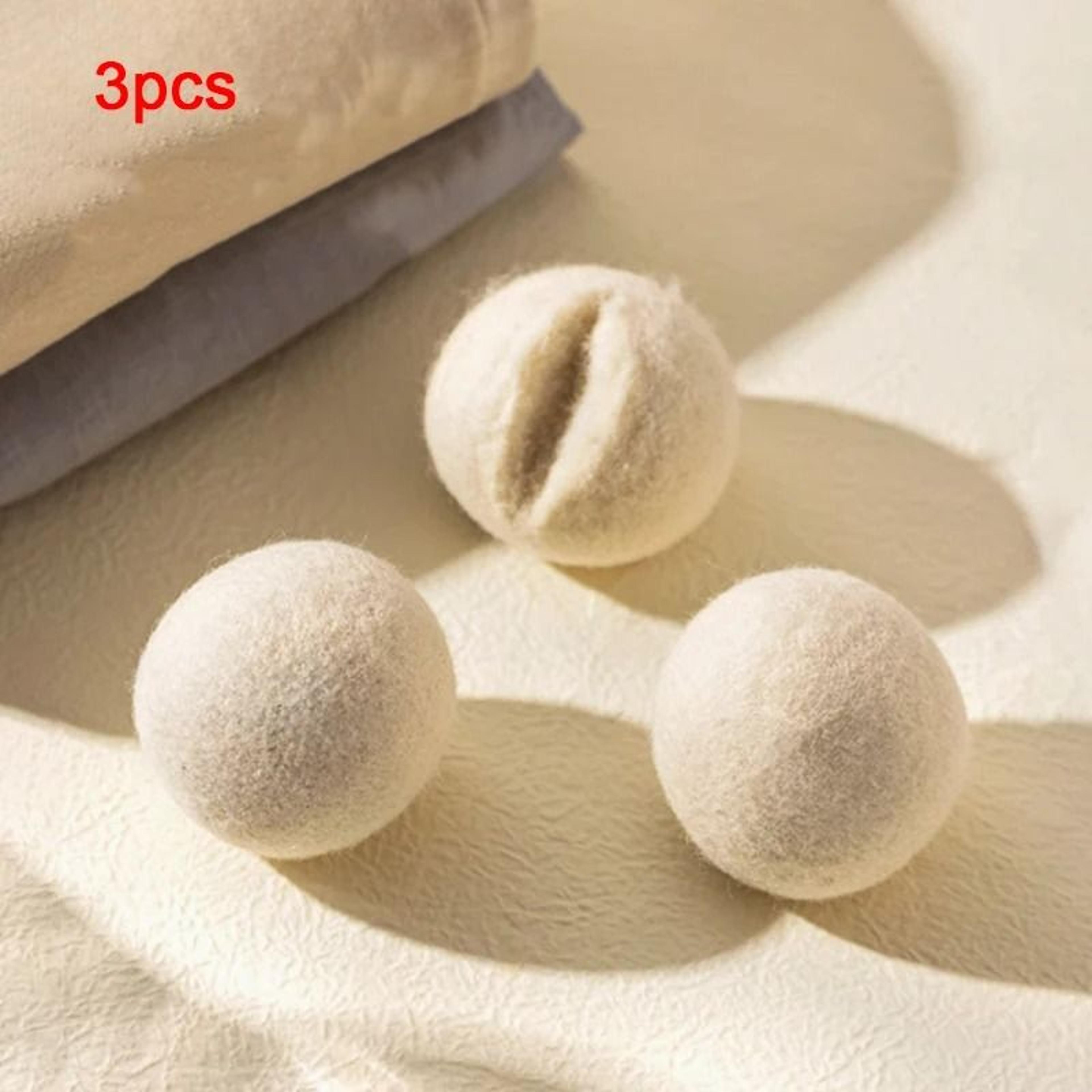 Silent Natural Wool Chasing Balls For Interactive Play  Dental Care 7