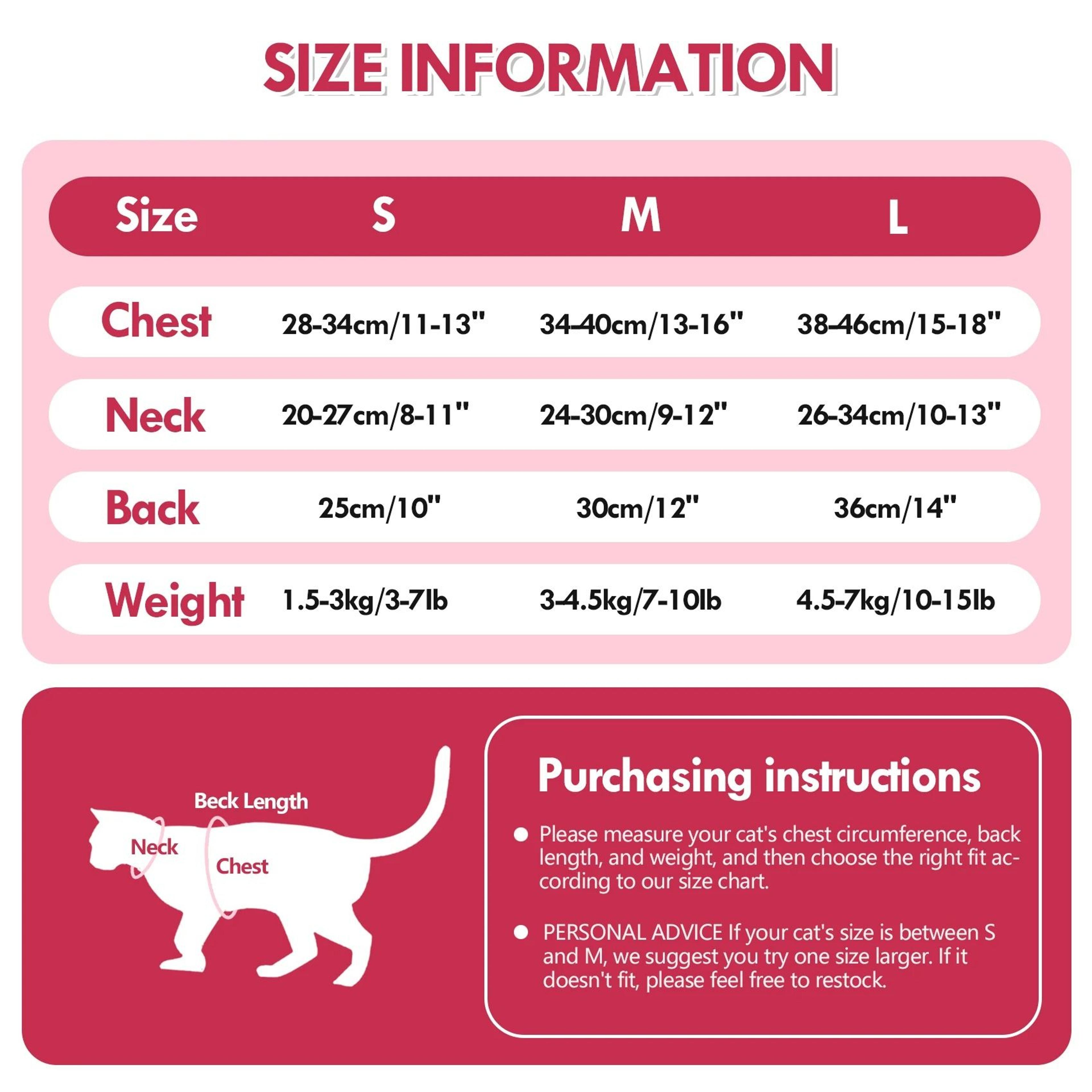 Female Cat Recovery Suit  Breathable Spay Onesie 2