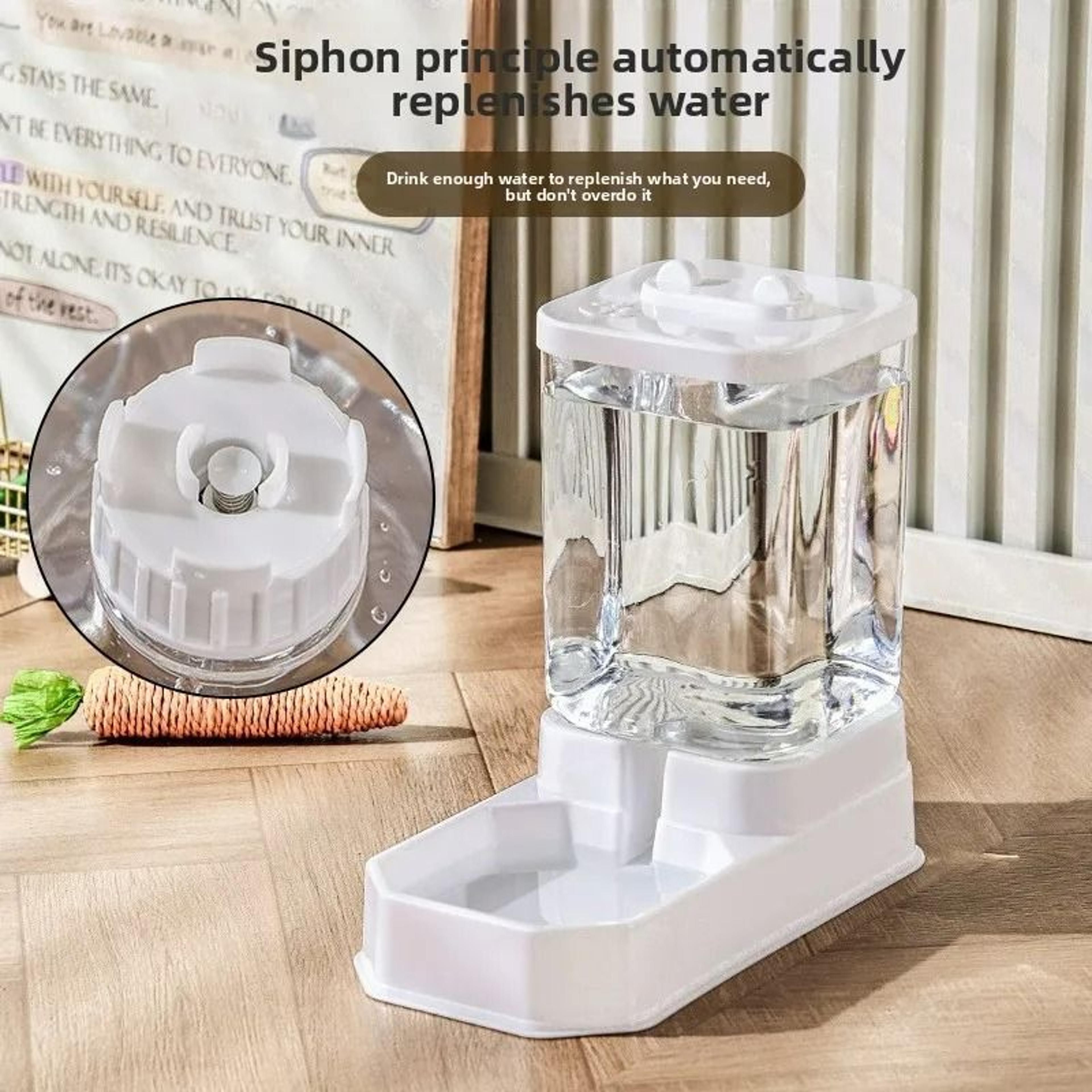 GravityDriven Automatic Food  Water Station Set 2