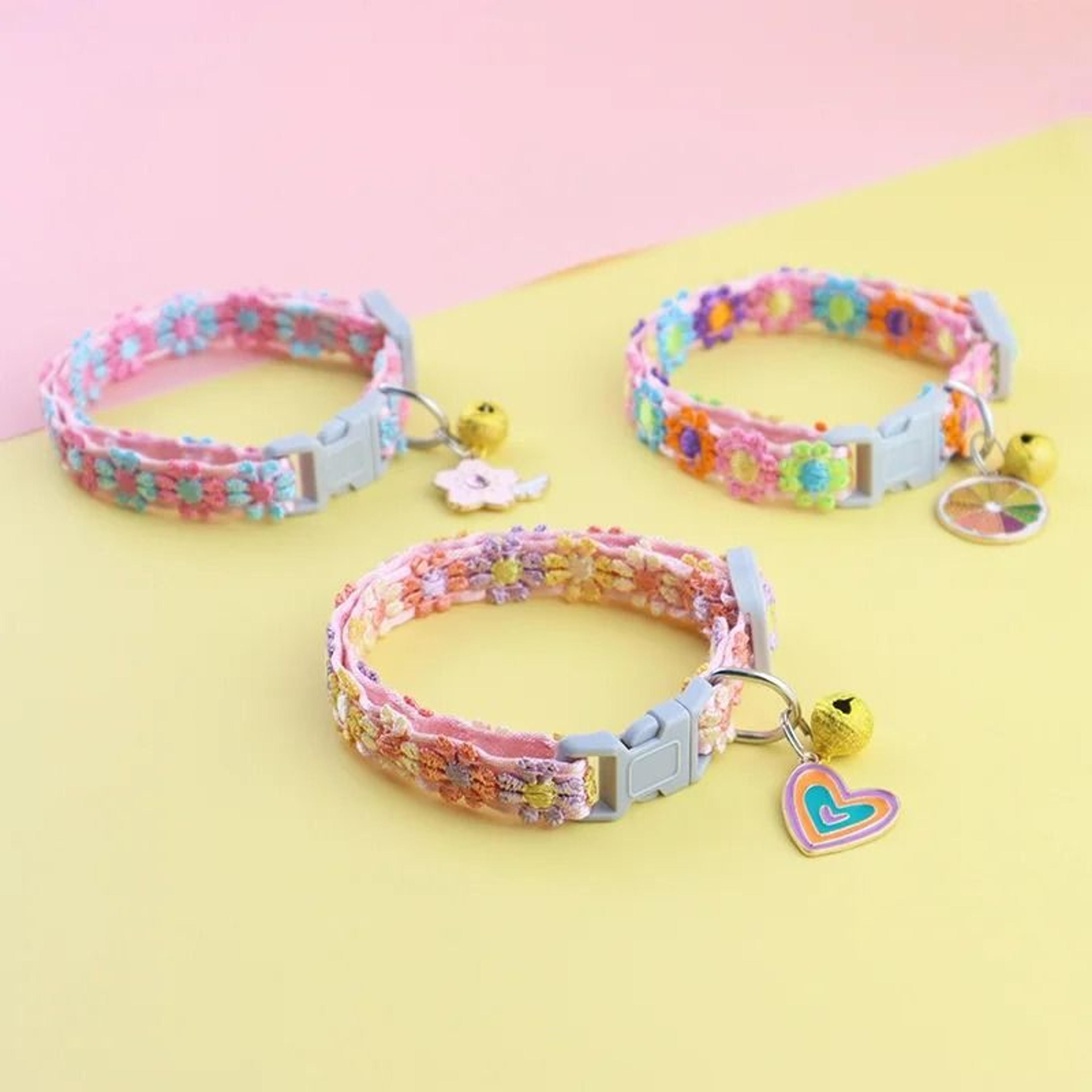 Playful PawPrint Safety Collar With Jingle Bell 3