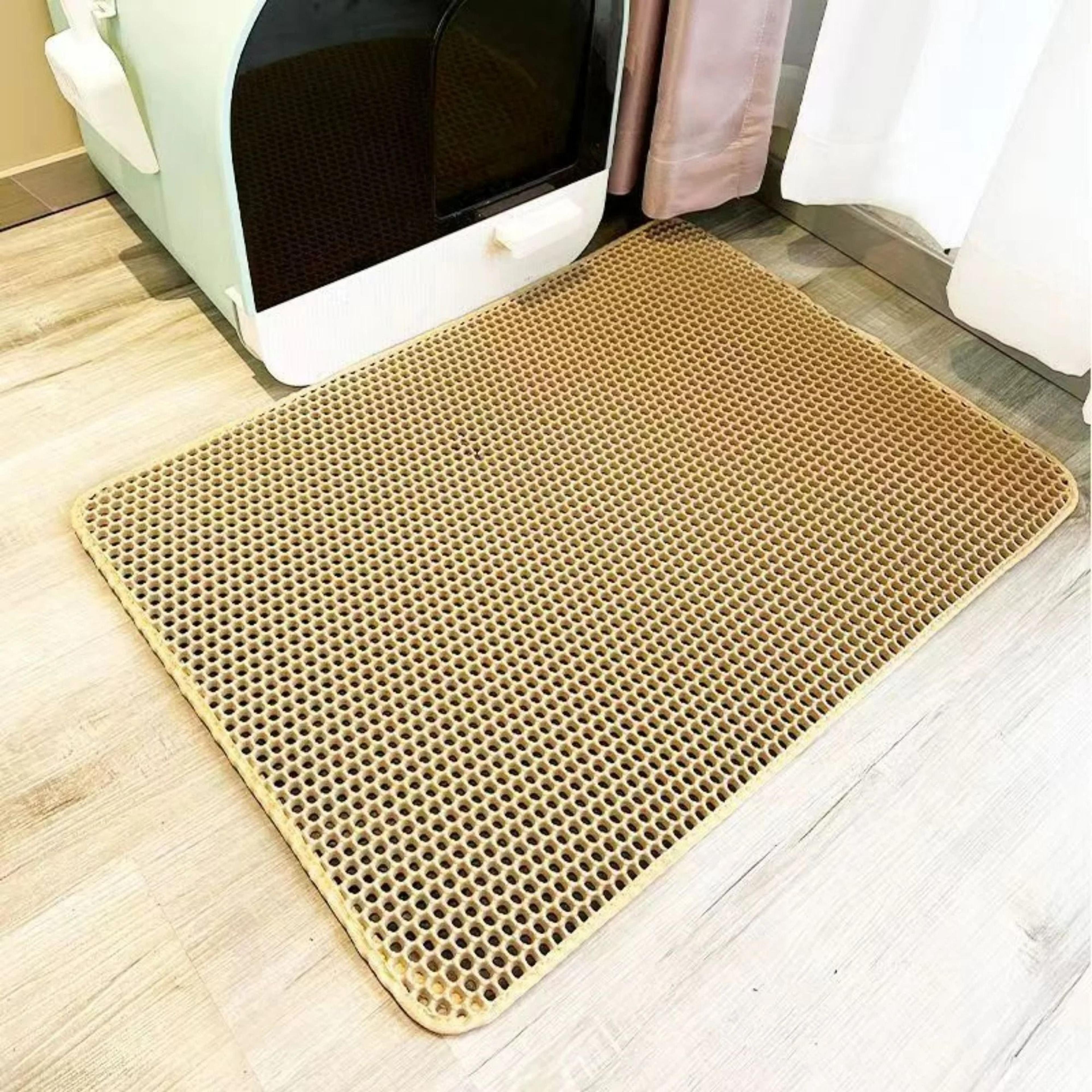 Honeycomb DoubleLayer Litter Trapping Mat 7