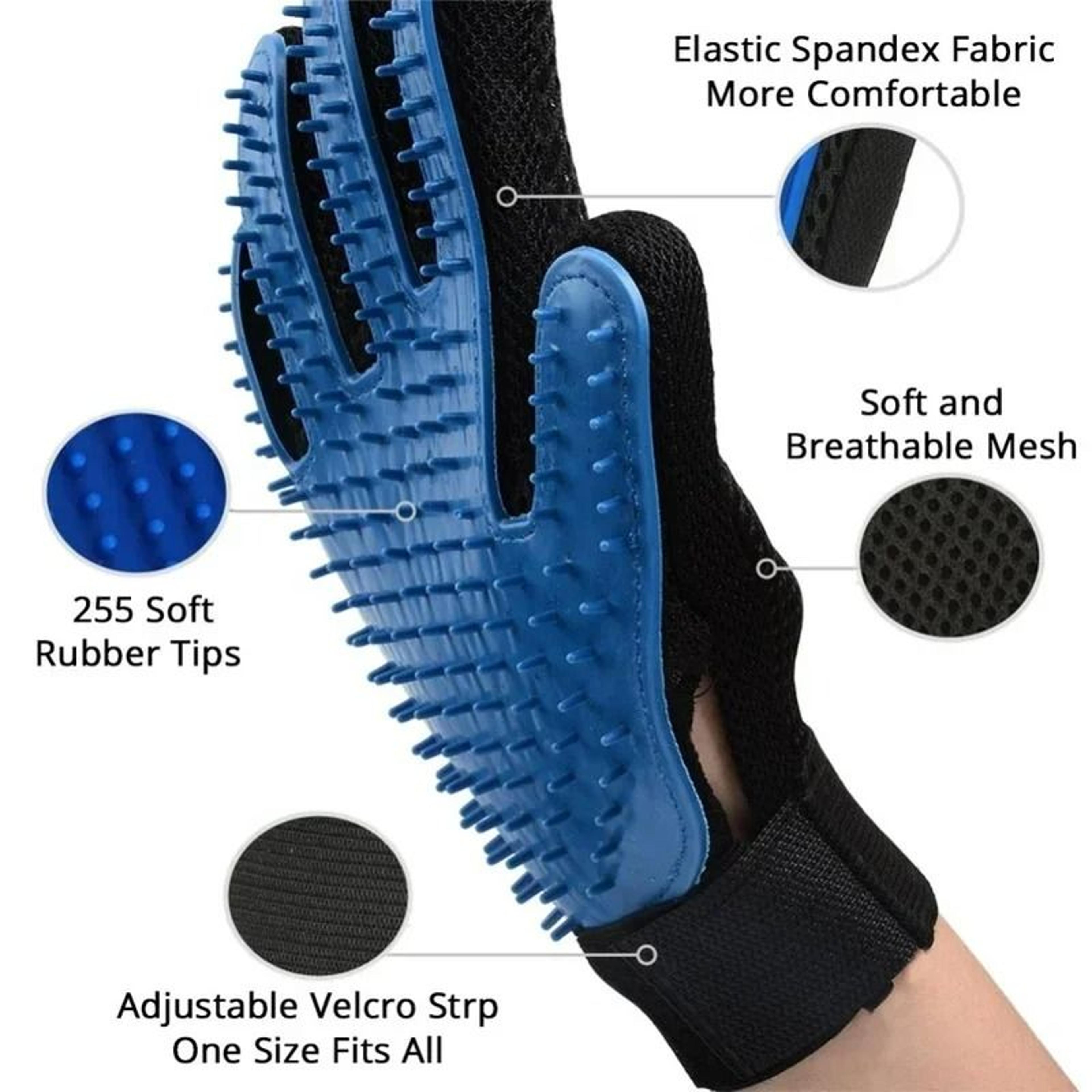 GentleTouch Deshedding  Massage Grooming Pair 2