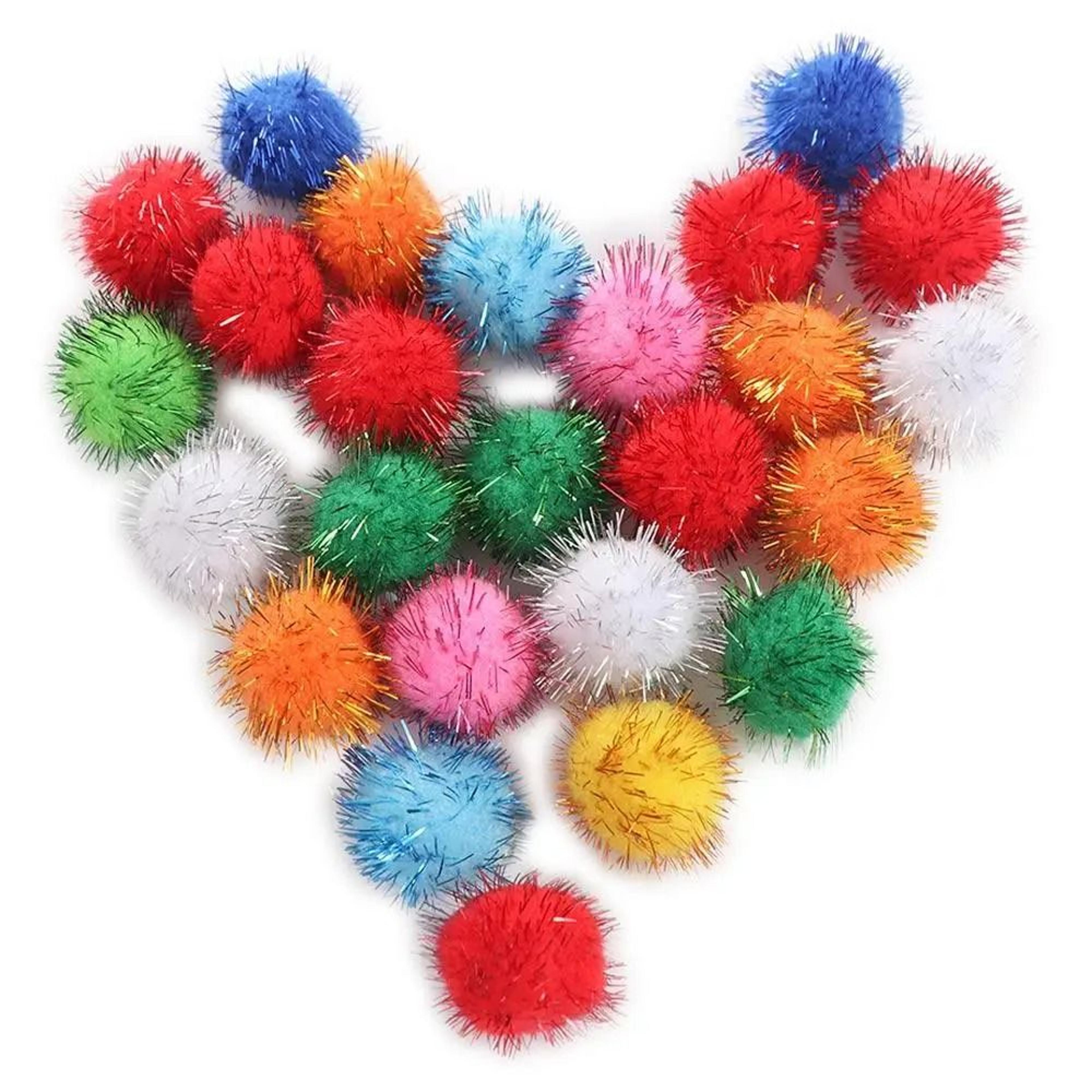 glimmer-chase interactive glitter pom pom balls
