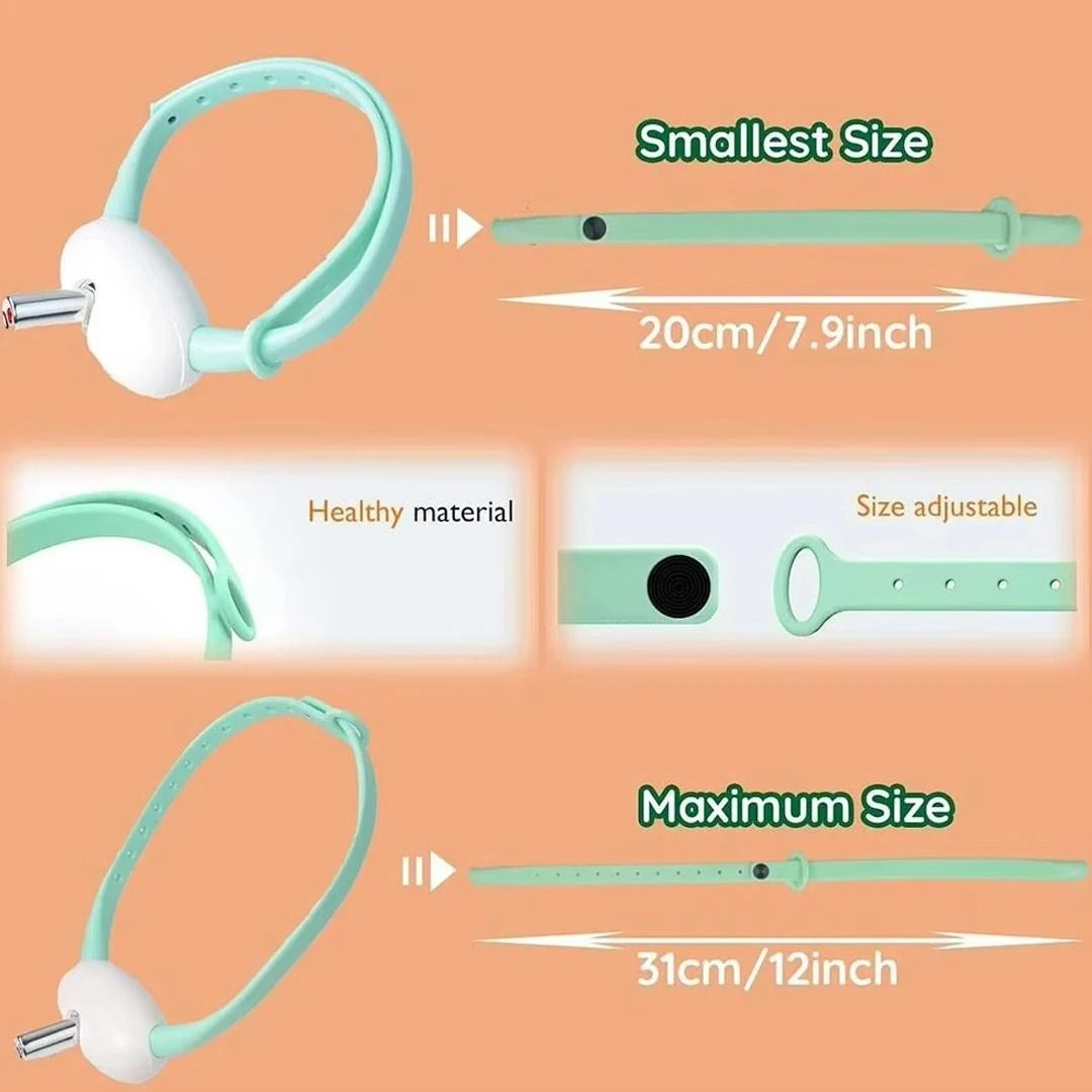 Interactive HandsFree Laser Cat Collar  Automatic USB Rechargeable Teaser 6