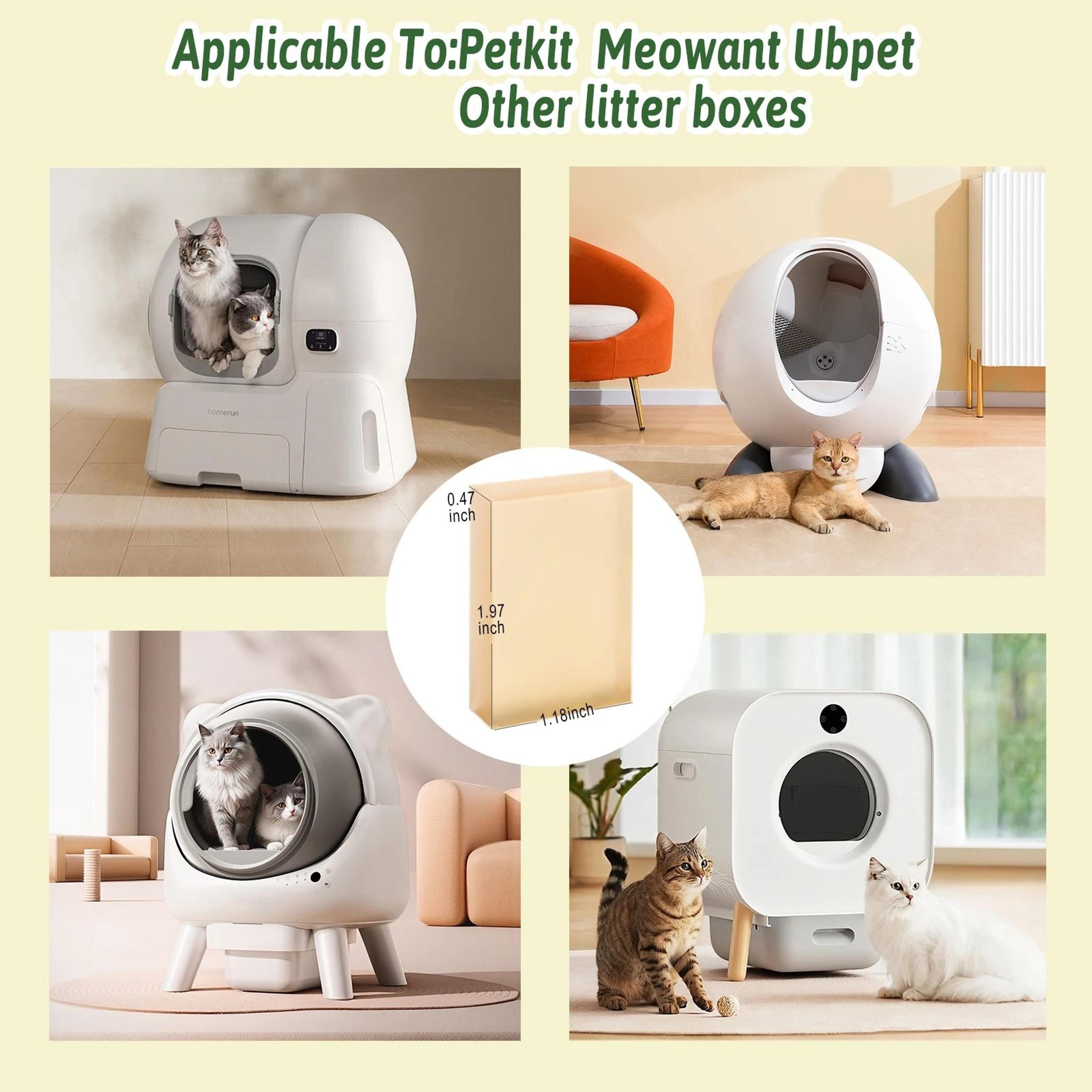 SelfCleaning Litter Box Deodorizer Refills  HighEfficiency Odor Neutralizers 8Pack 3