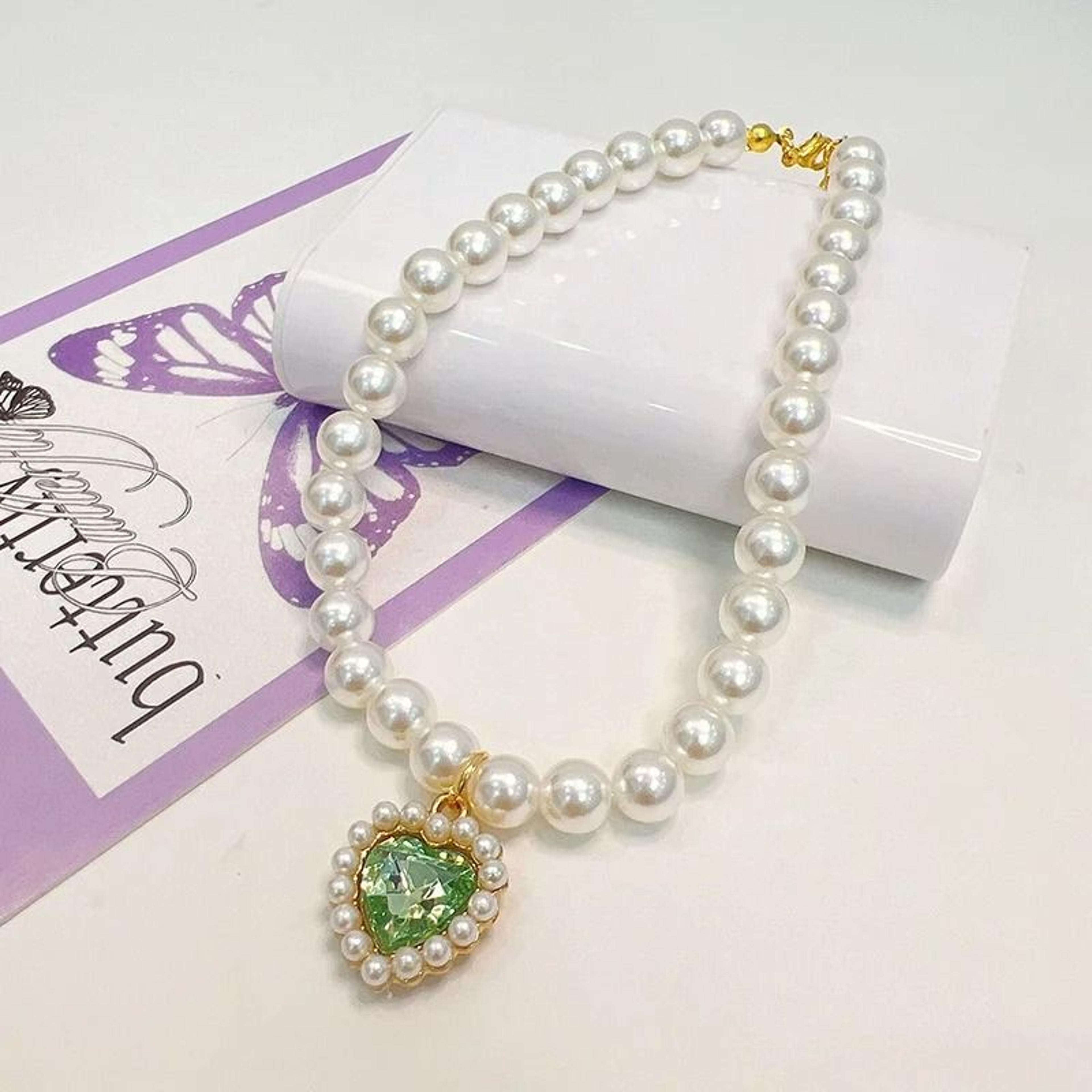 Exquisite Pearl Cat Necklace  Adjustable Luxury Jewelry Collar For Kittens  Small Pets 16