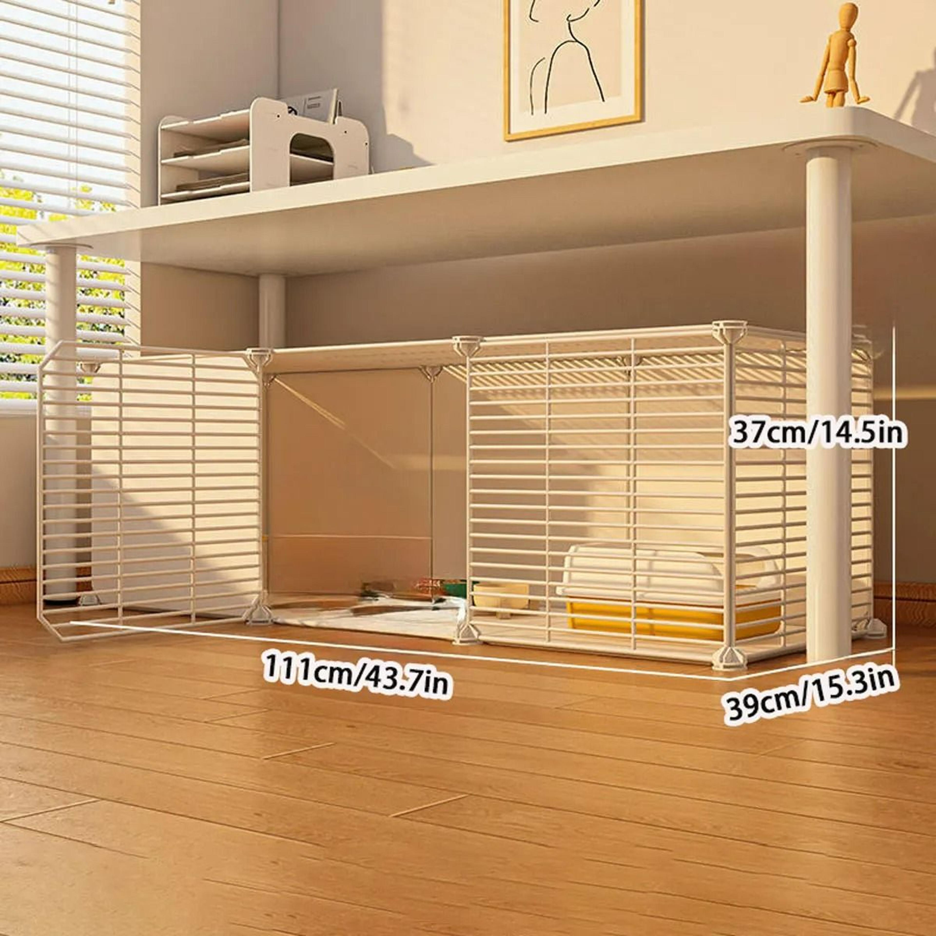 Luxury MultiLevel Cat Villa  Spacious Indoor Pet Mansion  Climbing Frame 4