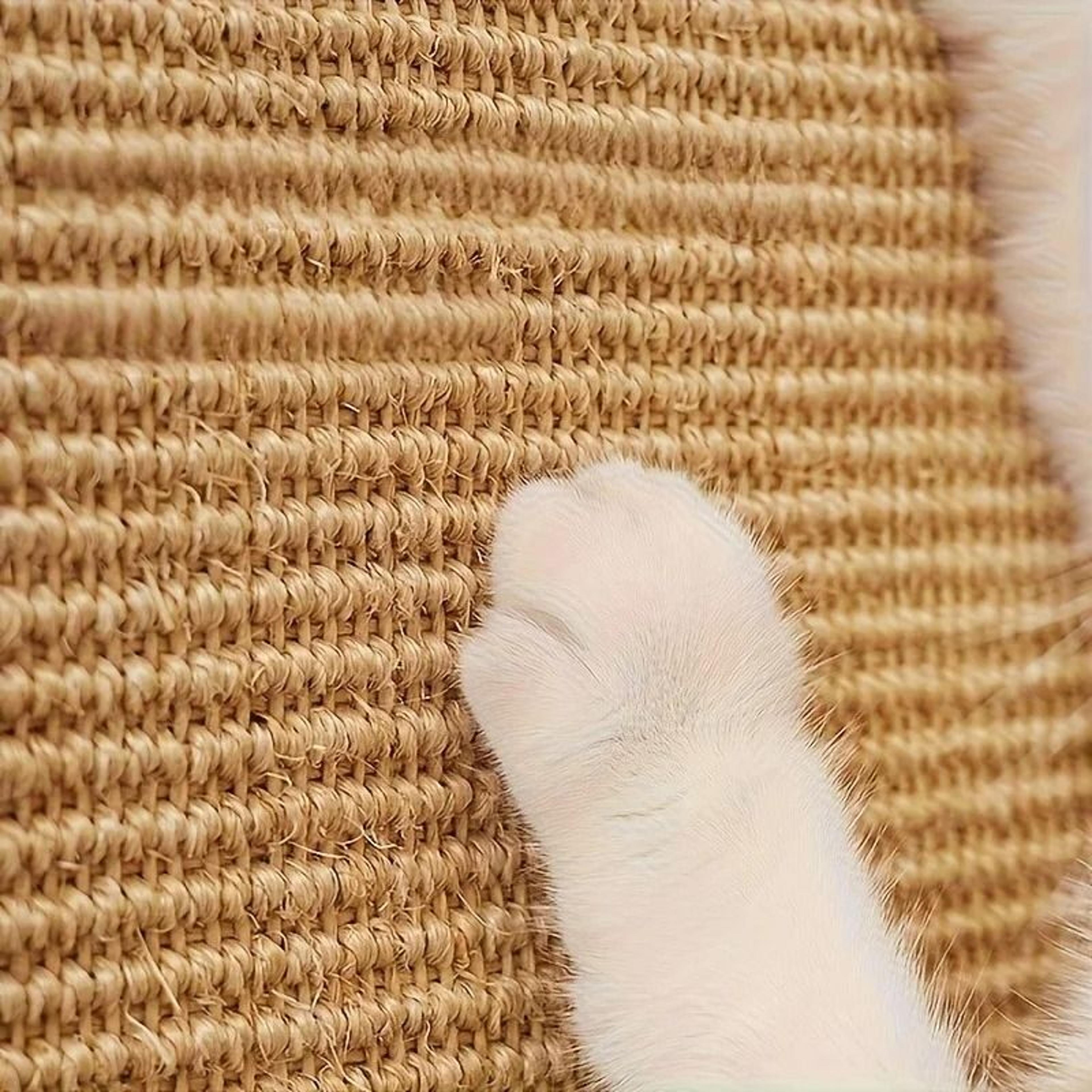 Sturdy Sisal Cat Scratching Post  SofaSafe Natural Fiber Furniture Protector 5