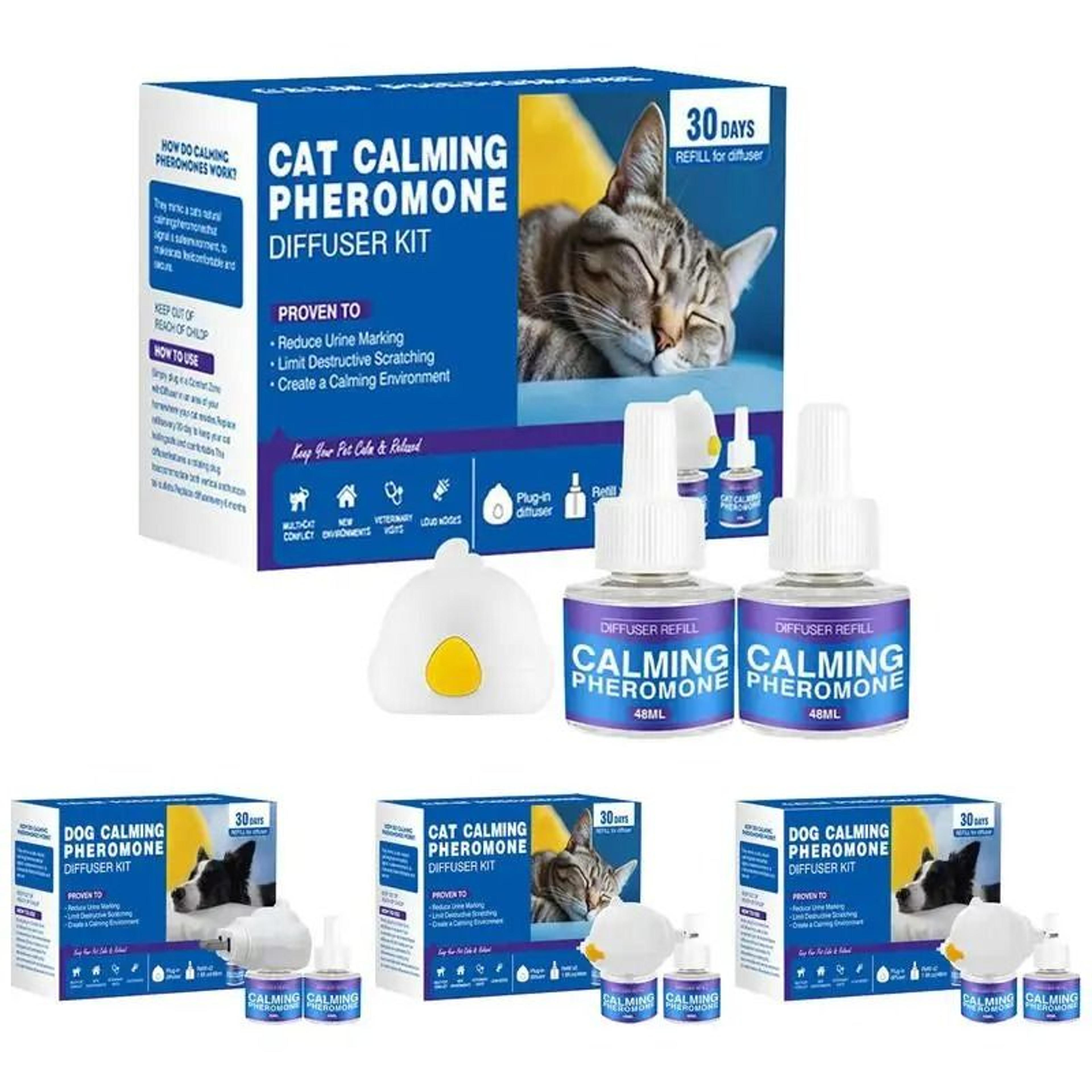 60Day Calming Pheromone Refill  LongLasting Stress  Conflict Relief For Cats 1