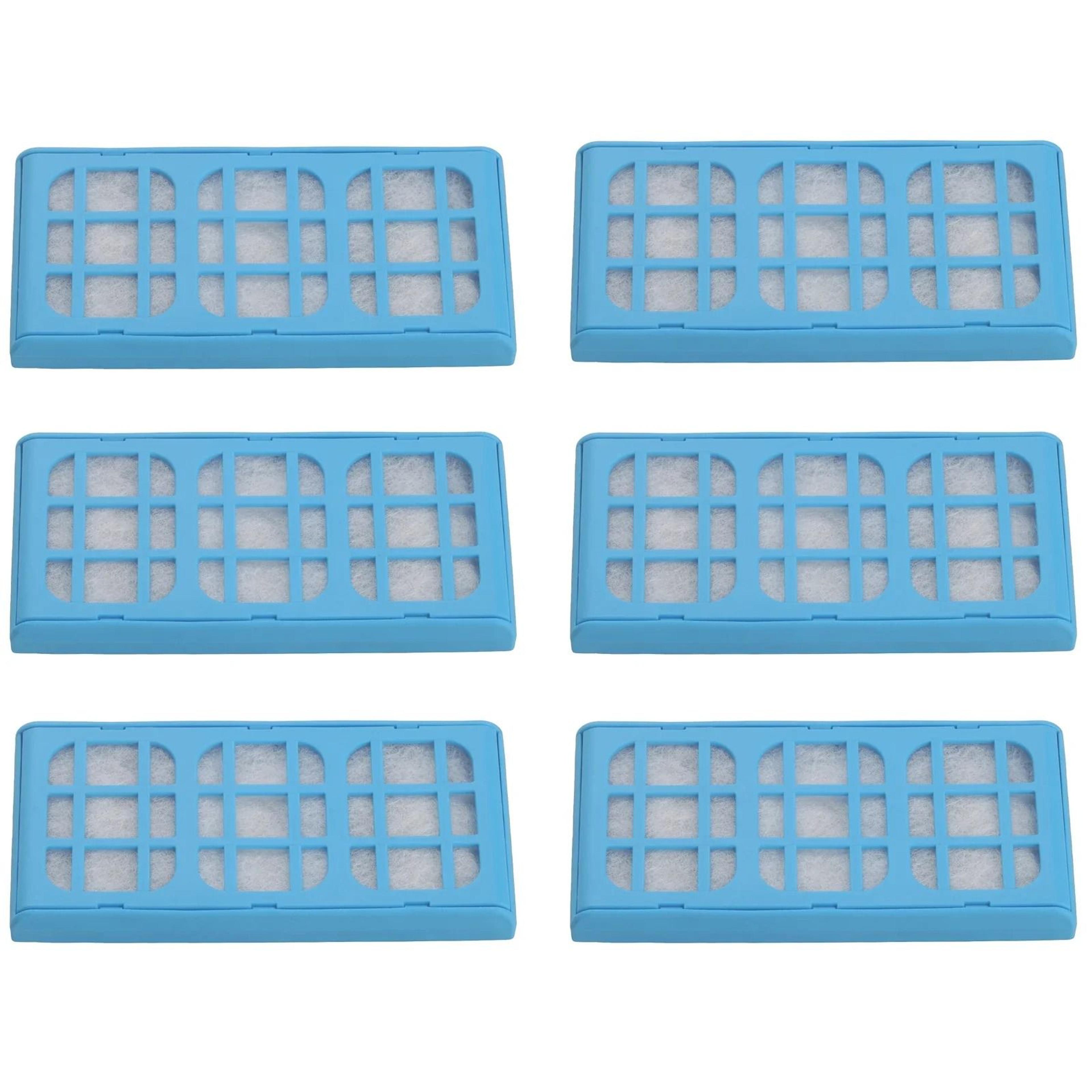6-piece premium replacement filter cartridges – custom ion-exchange water care set for cat mate fountains