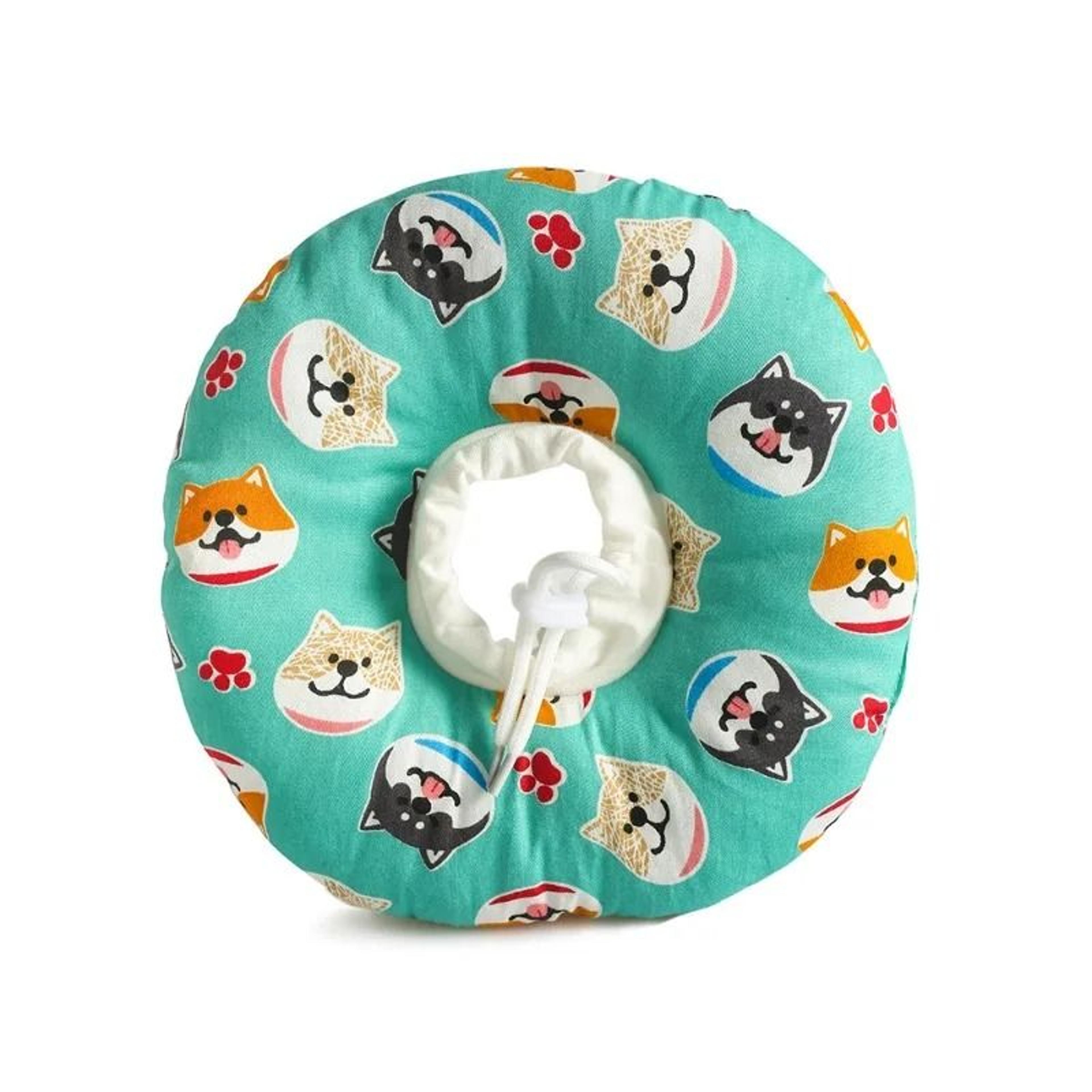 Soft Plush Cat Recovery Collar  Adjustable Cushion Cone For PostSurgery Wound Healing 19