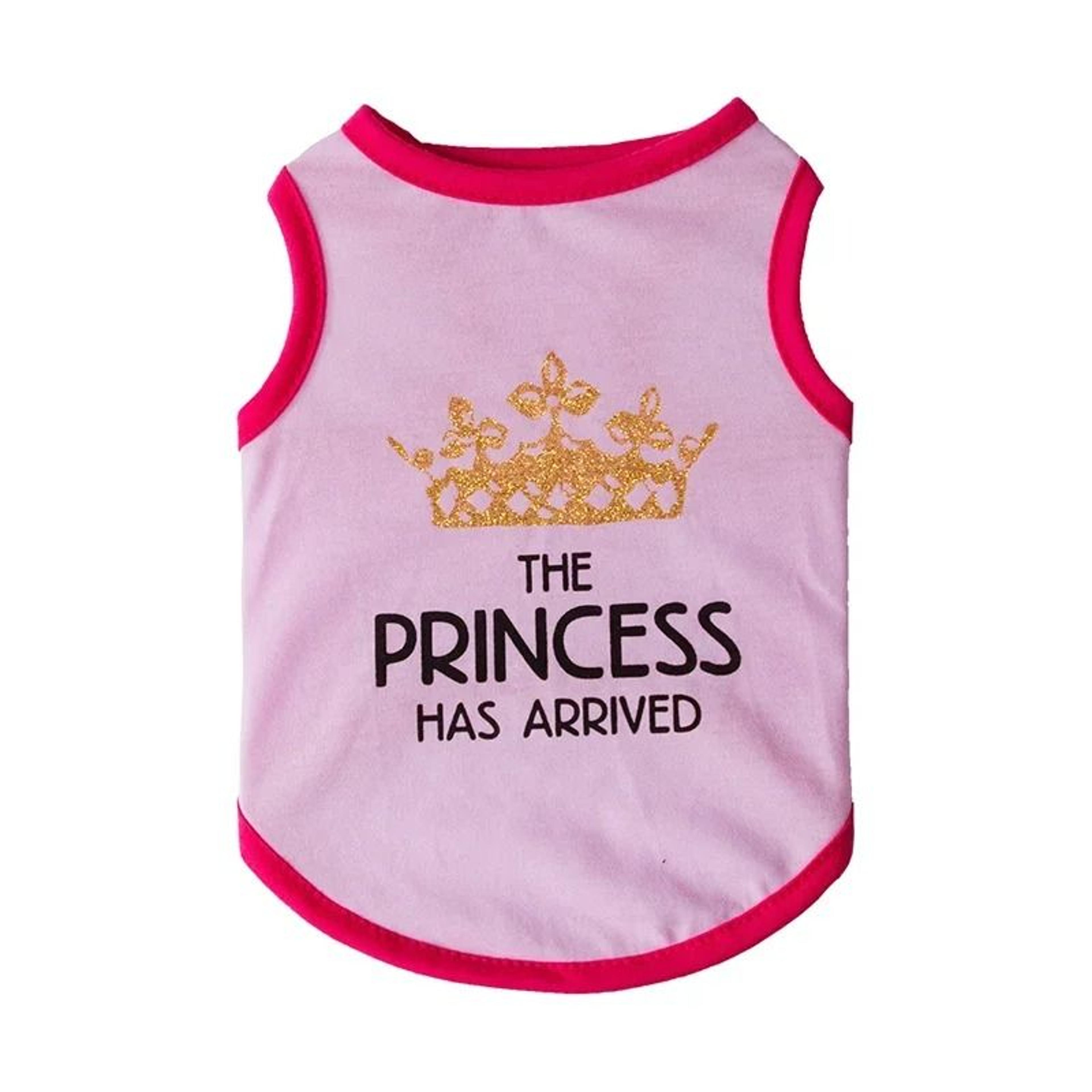Charming Princess Print Summer Cotton Pet Vest  Soft Sleeveless TShirt For Sphynx Cats And Small Do 9