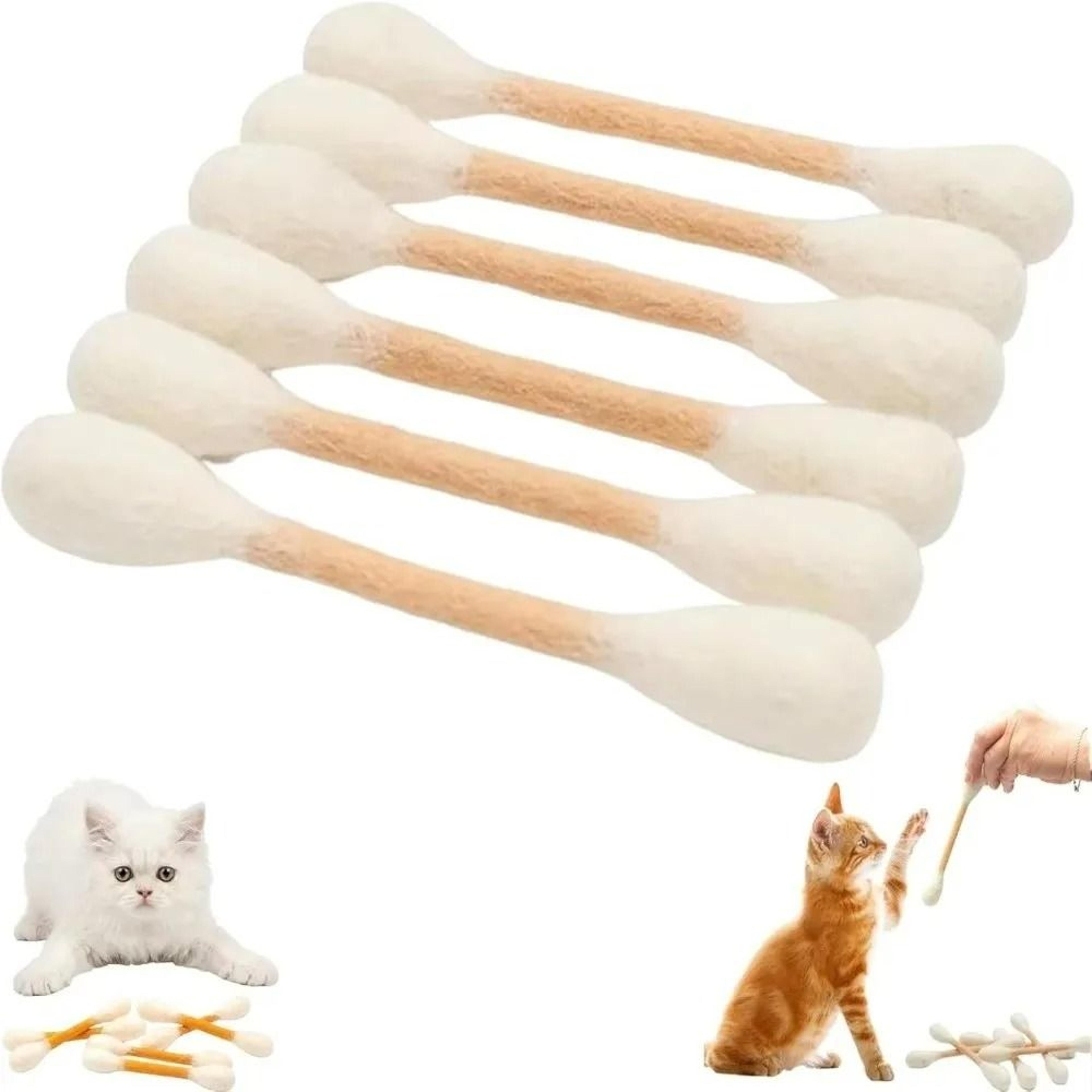 felt cotton swab cat toys – pack of 6