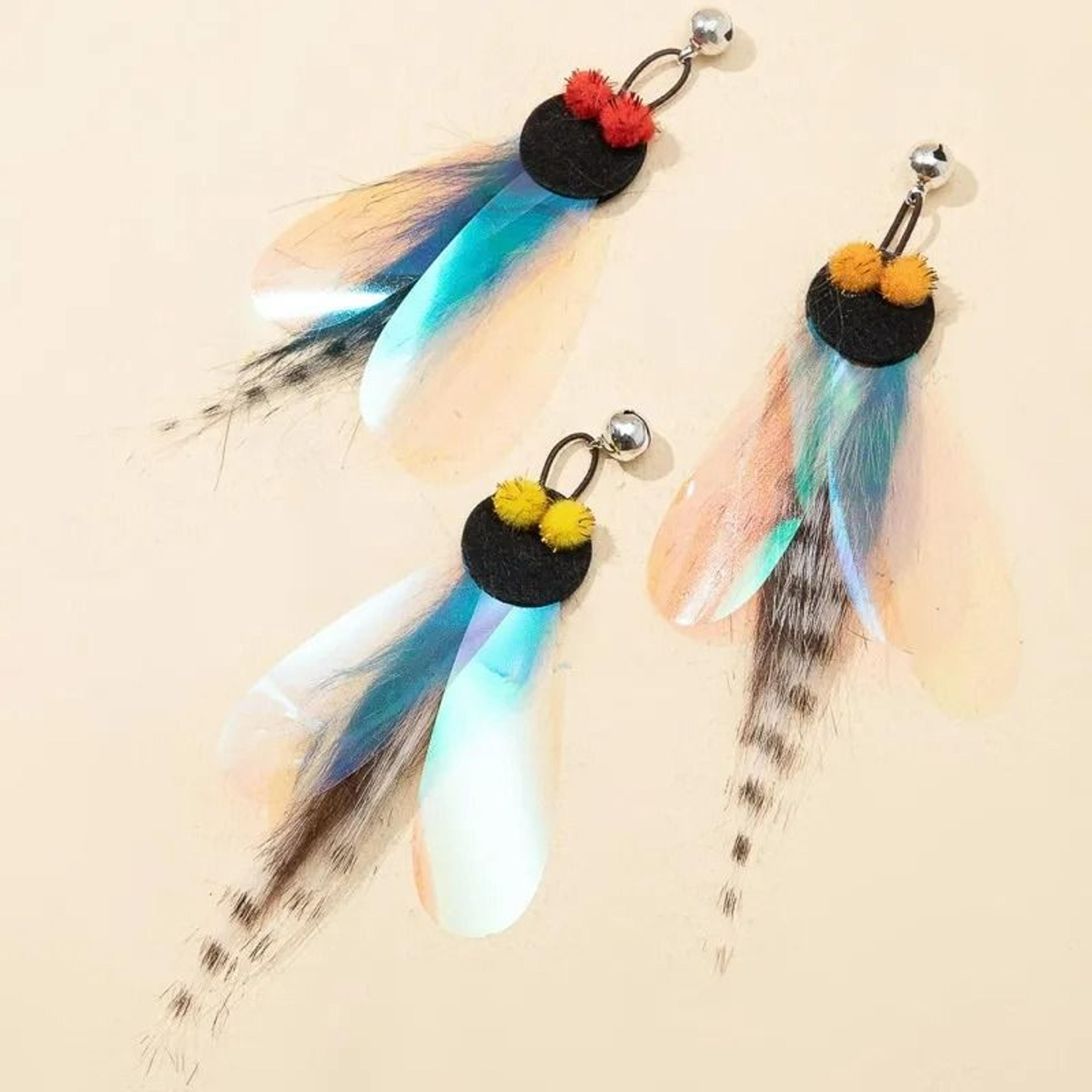 Interactive Butterfly And Feather Cat Teaser Wand 4