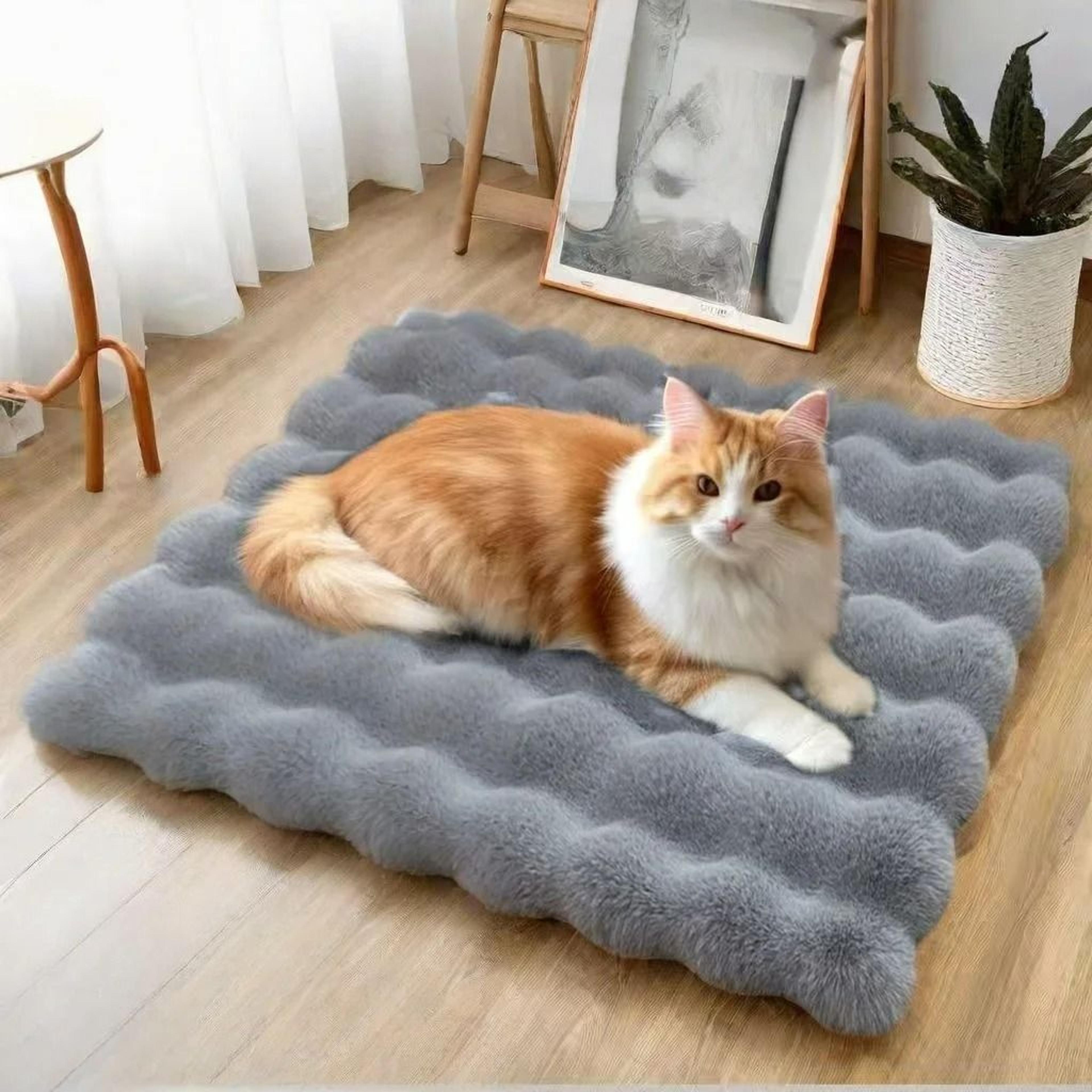 four-seasons cozy plush pet mat