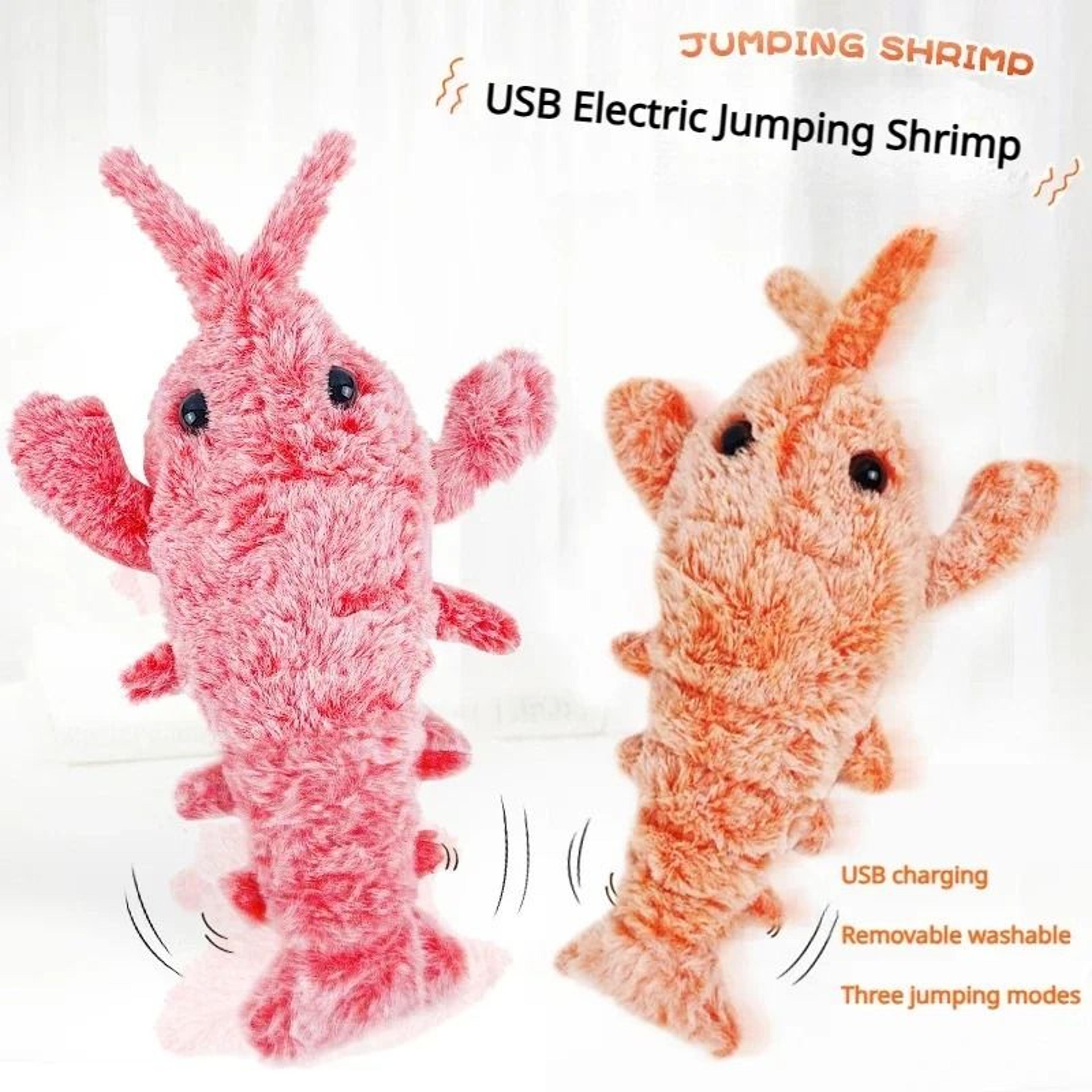 Interactive Electric Flopping Lobster Pet Toy 0