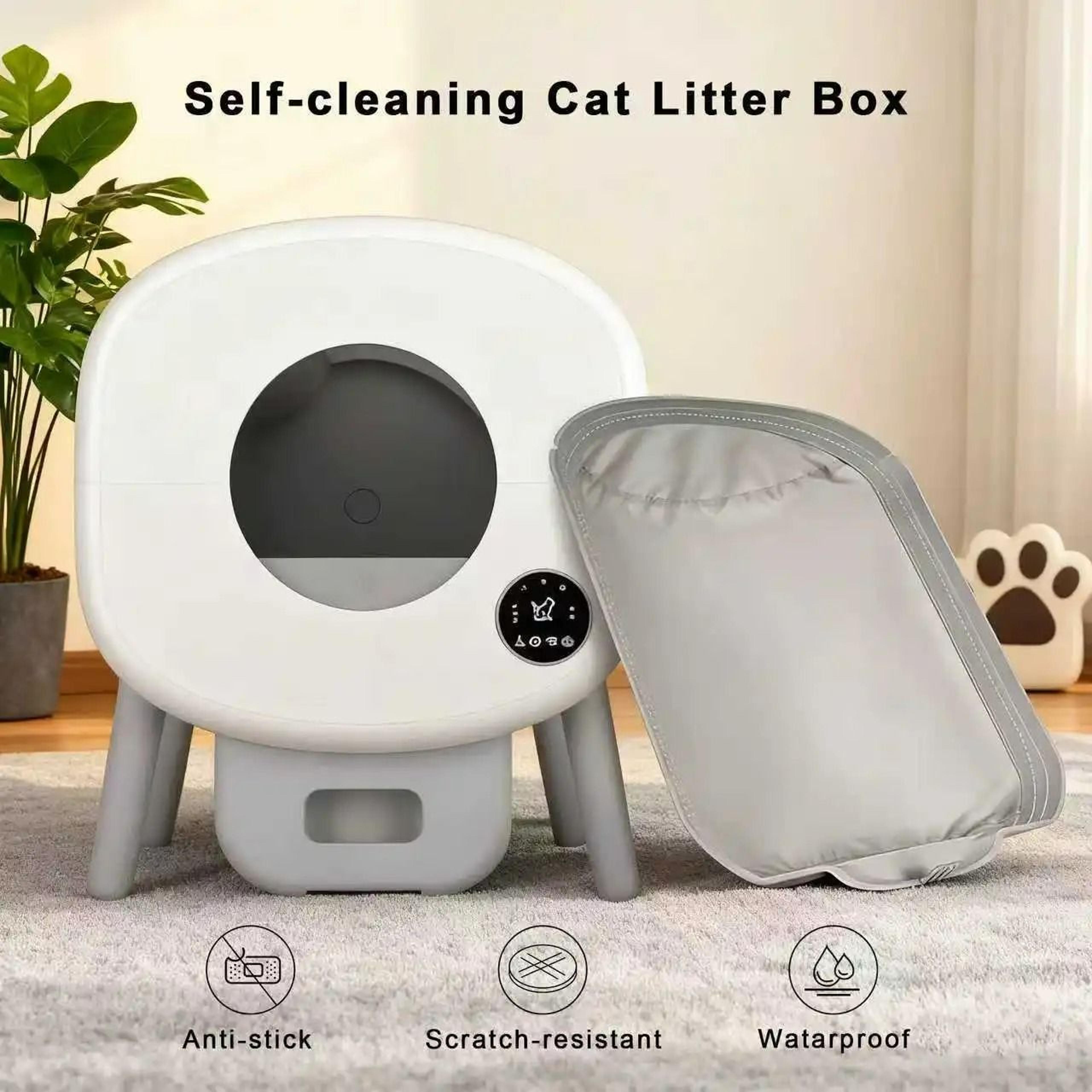 premium soft replacement fabric liner for smart cat litter boxes