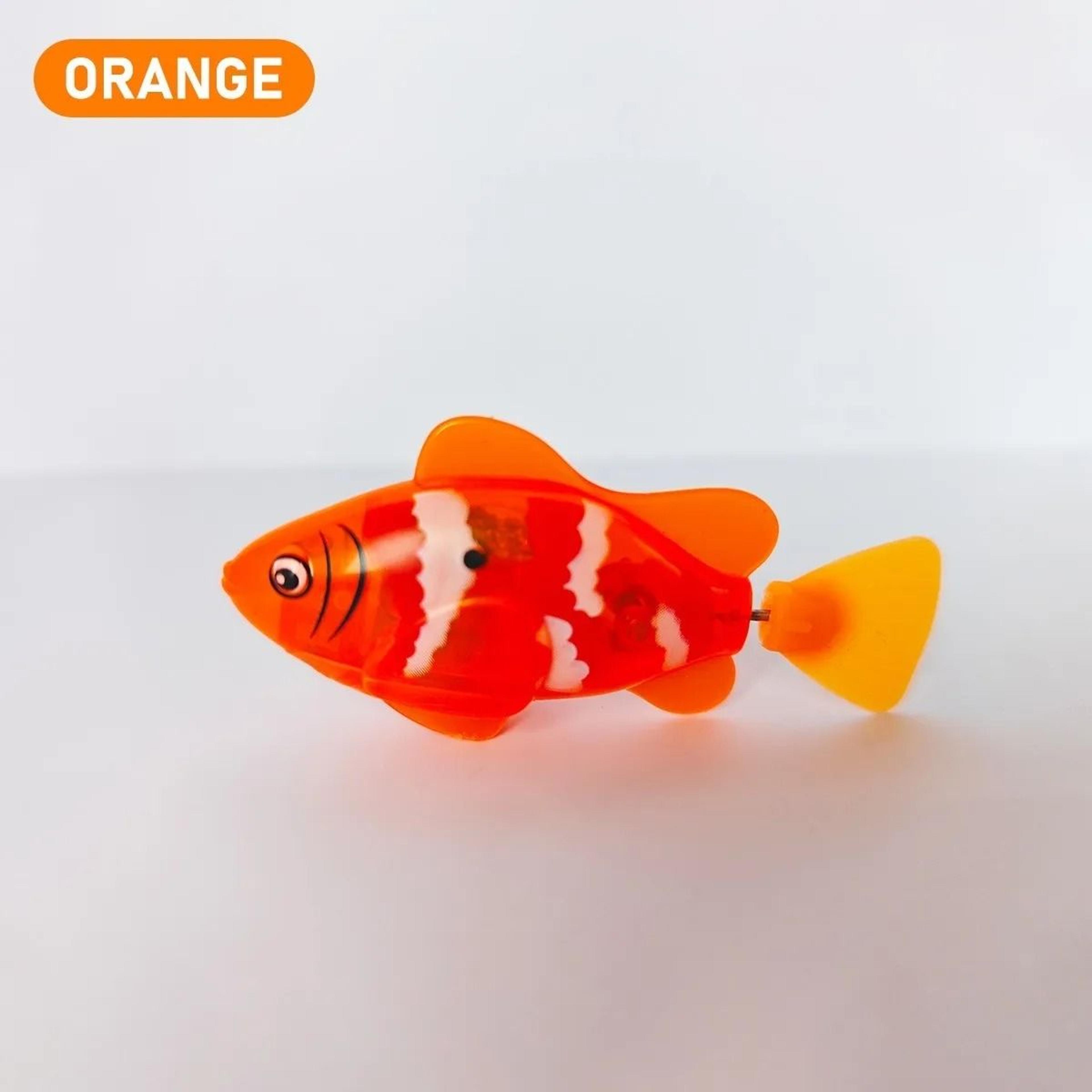 Interactive LED Inductive Swimming Robot Fish Toy 7