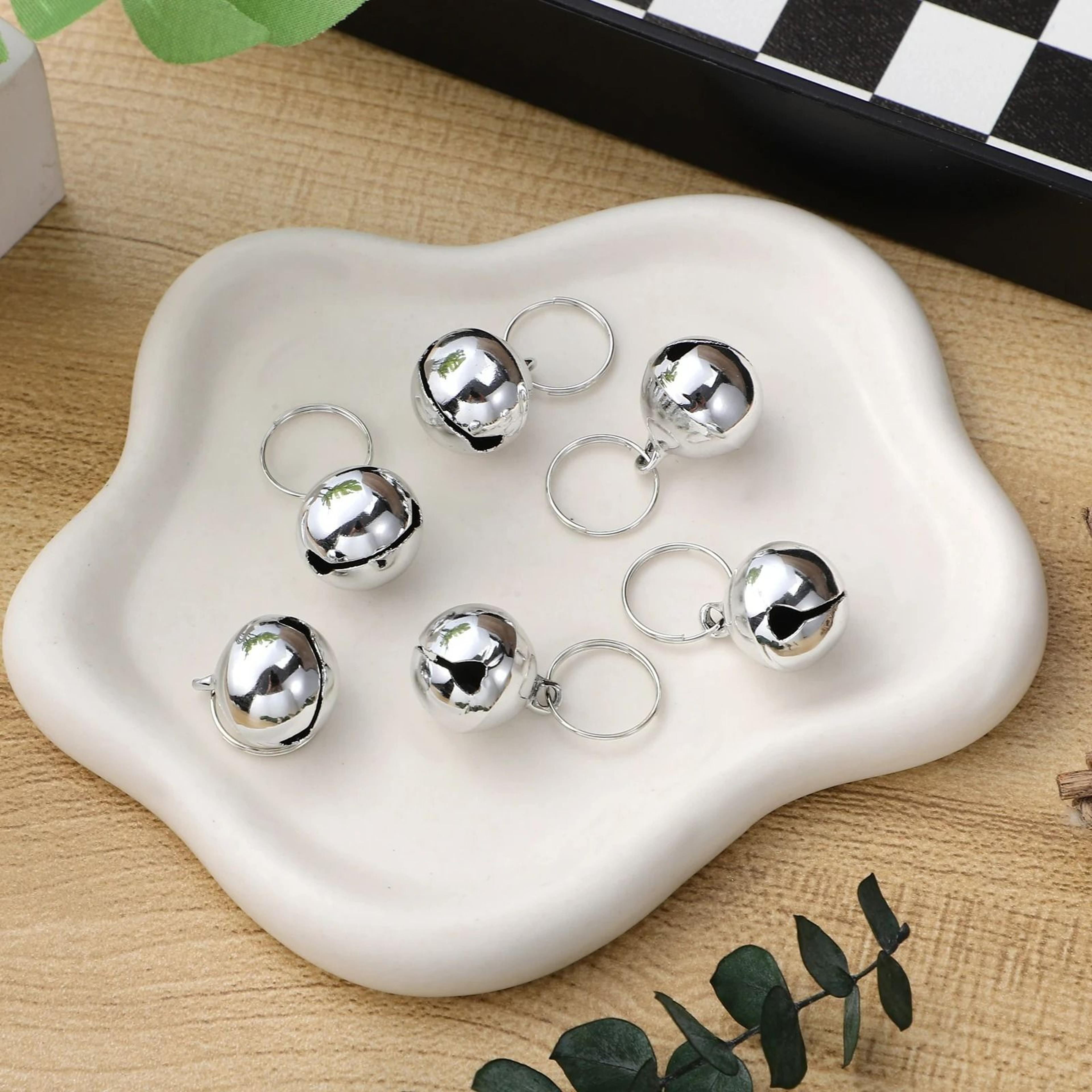 MultiPurpose Metallic Cat Pendant Collar Bells 2