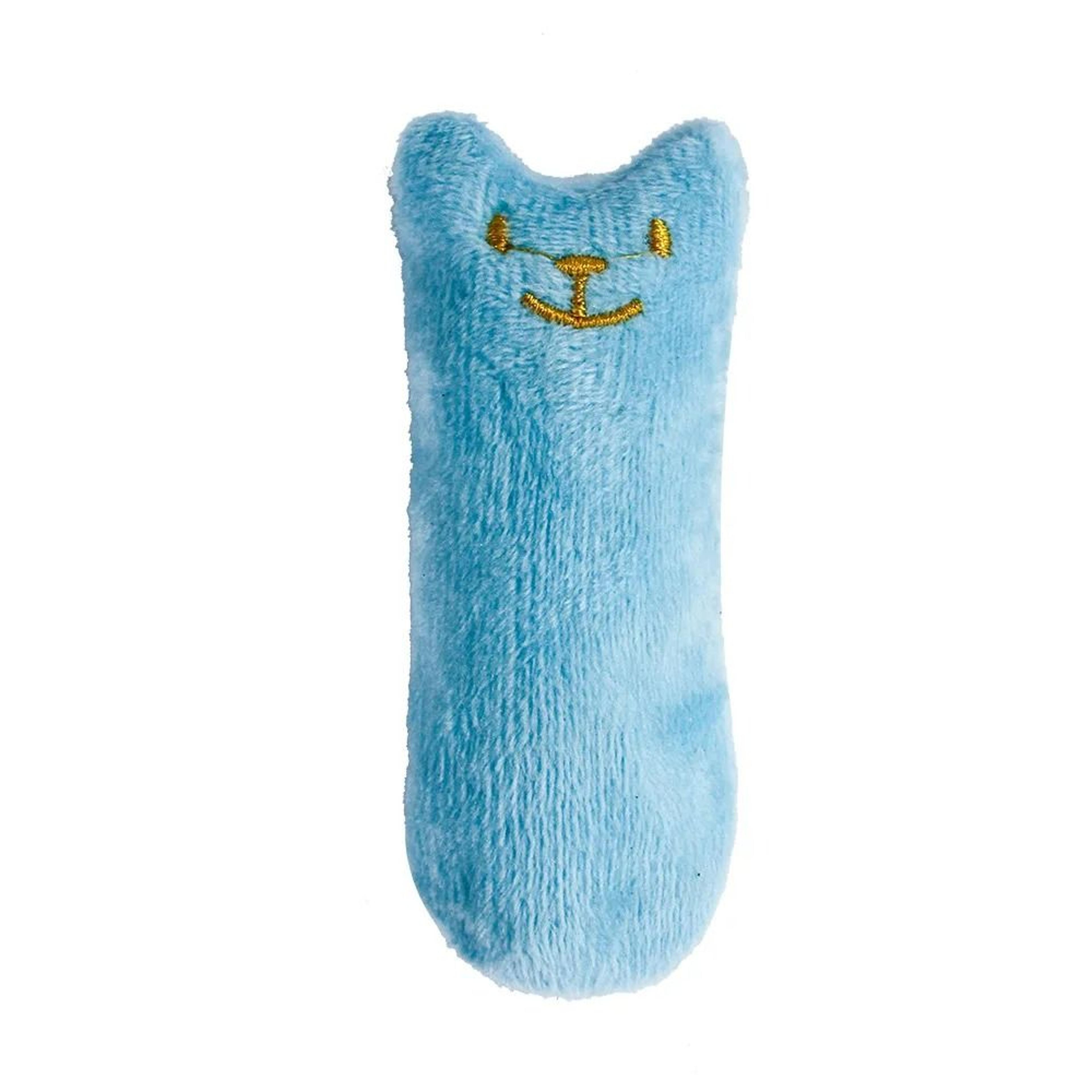Interactive Plush Catnip Thumb Toy For Chewing  Teeth Grinding 8