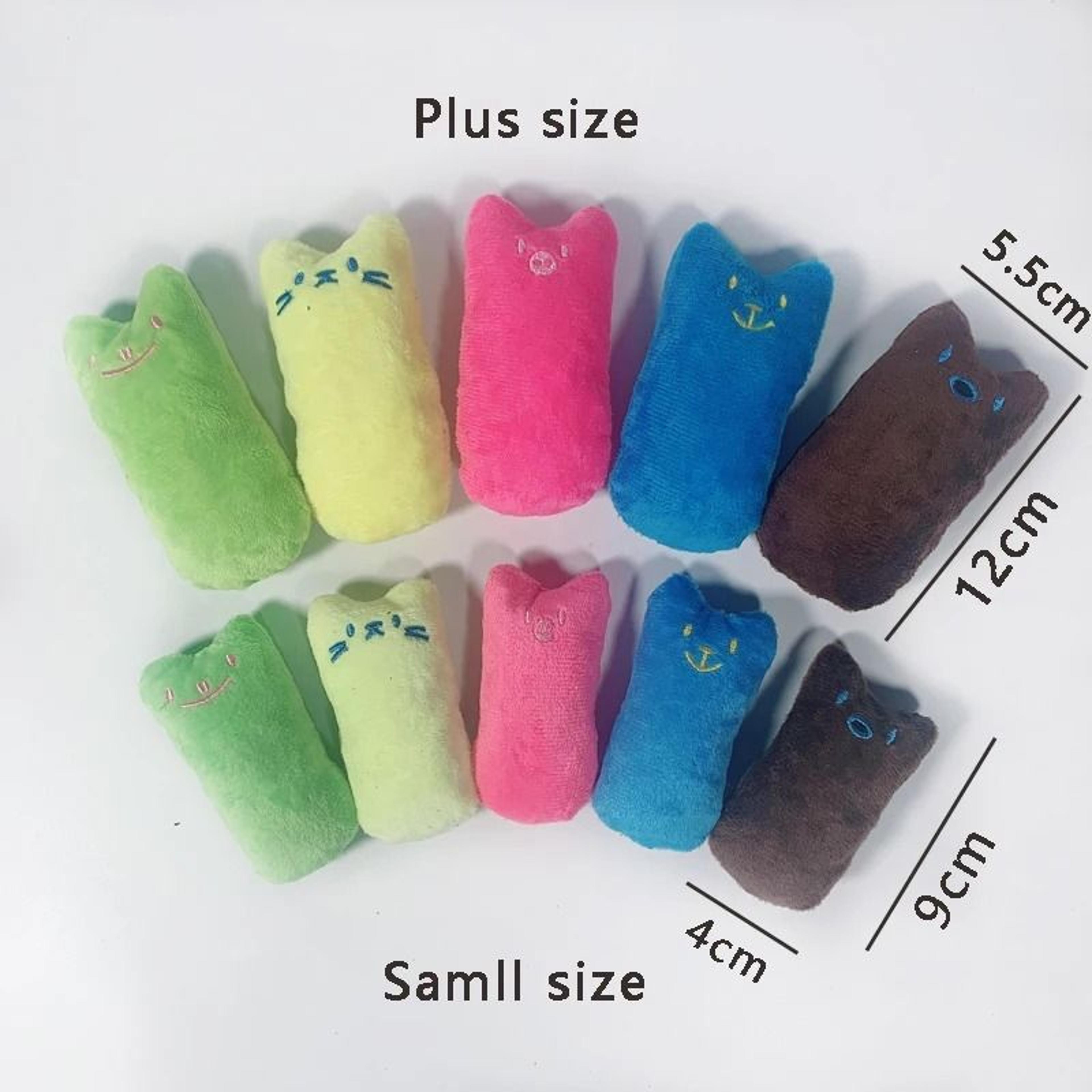Interactive Plush Catnip Thumb Toy For Chewing  Teeth Grinding 3